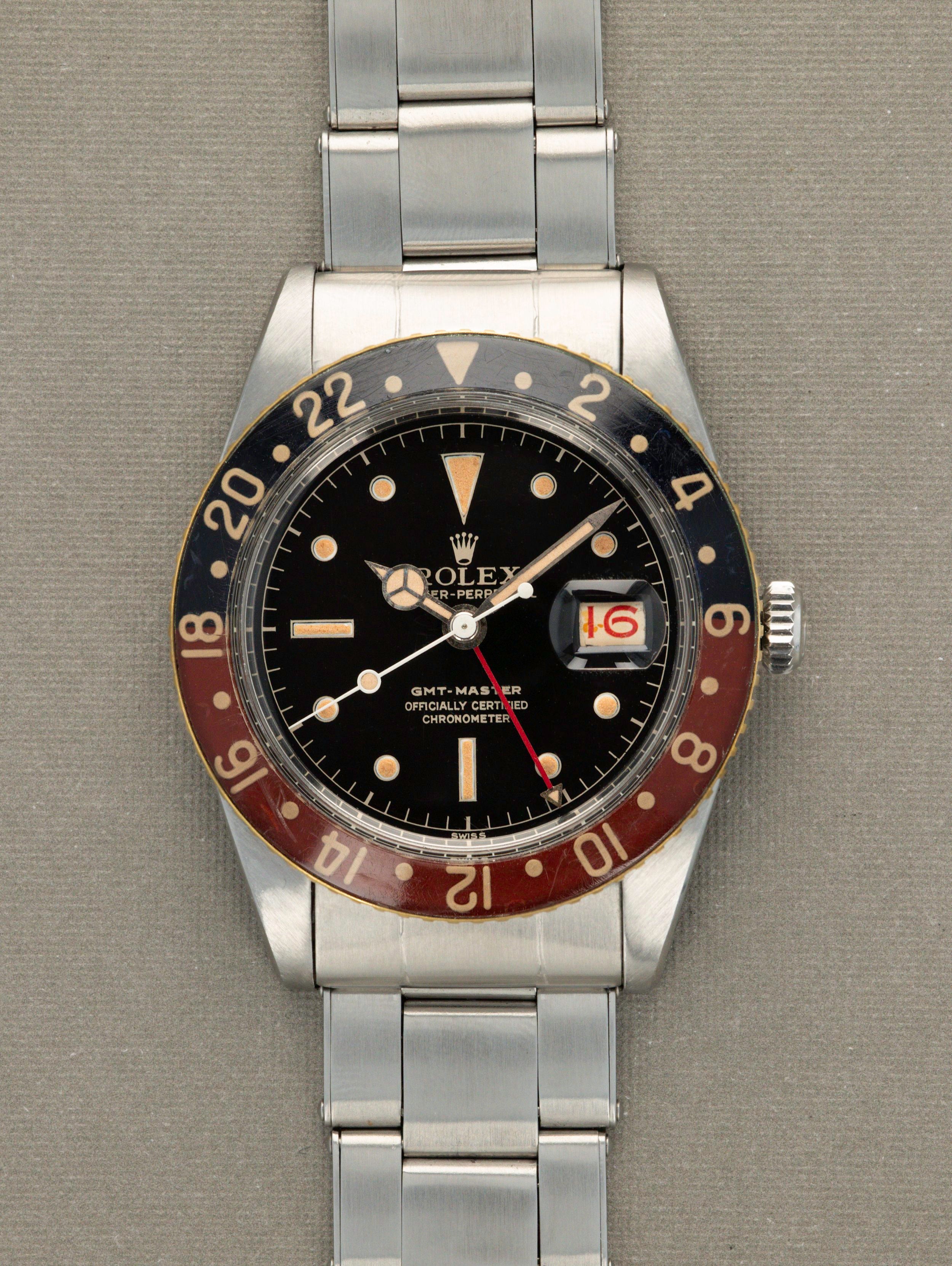 Rolex GMT-Master Ref. 6542 - Bakelite Bezel