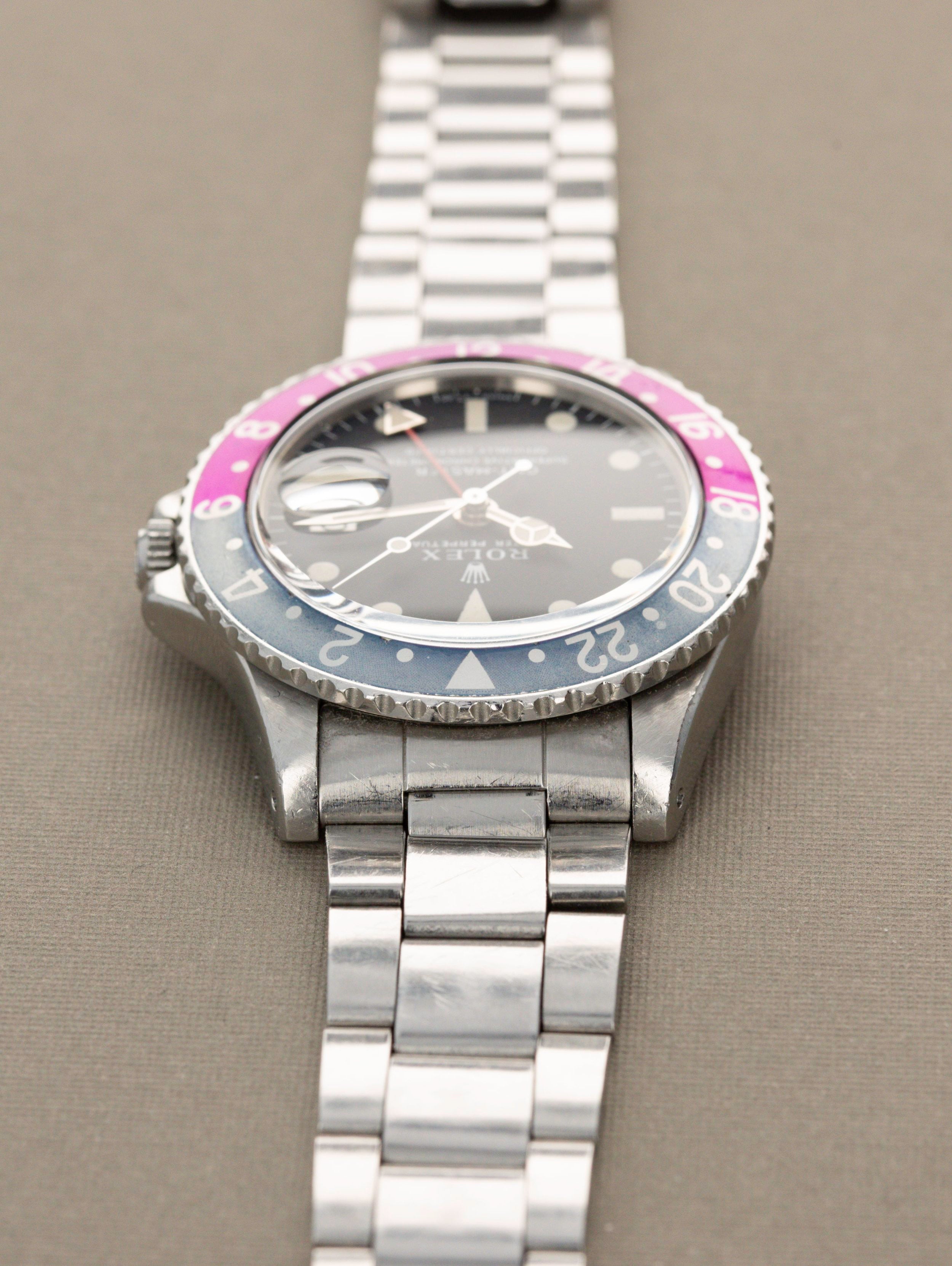 Rolex GMT-Master Ref. 1675 - Fuschia Bezel
