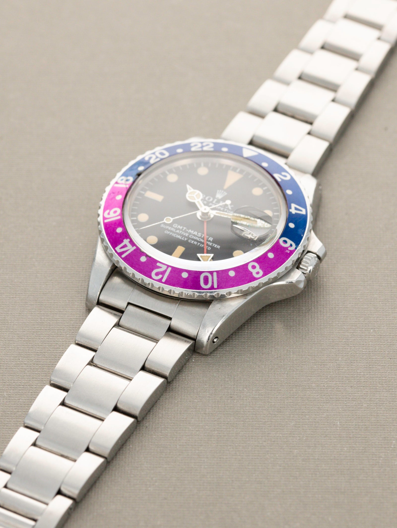 Rolex GMT-Master Ref. 1675 - MK1 'Fuchsia' Bezel