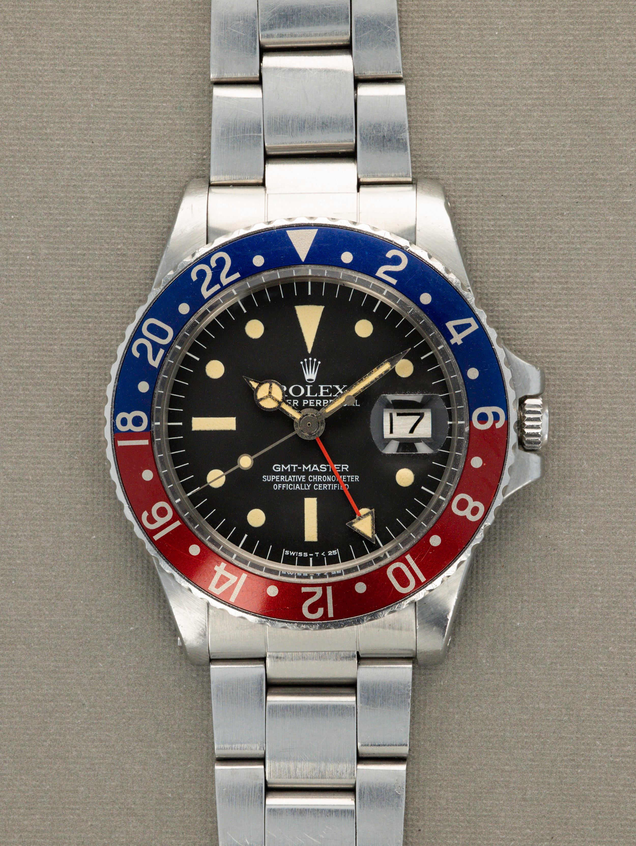 Rolex GMT-Master Ref. 1675 - Radial Dial Mk3