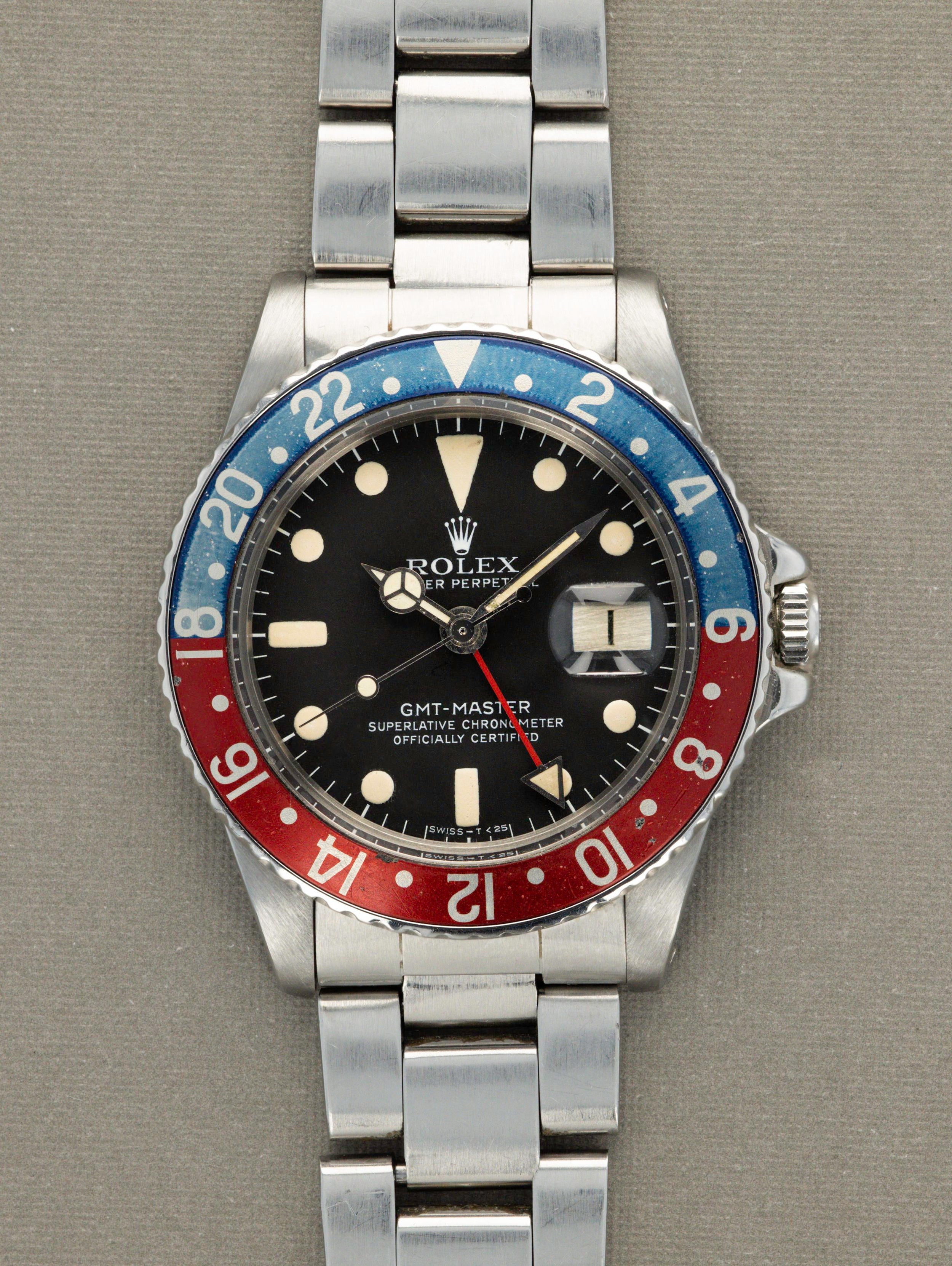 Rolex GMT-Master Ref. 1675 - 'Pepsi MK4'