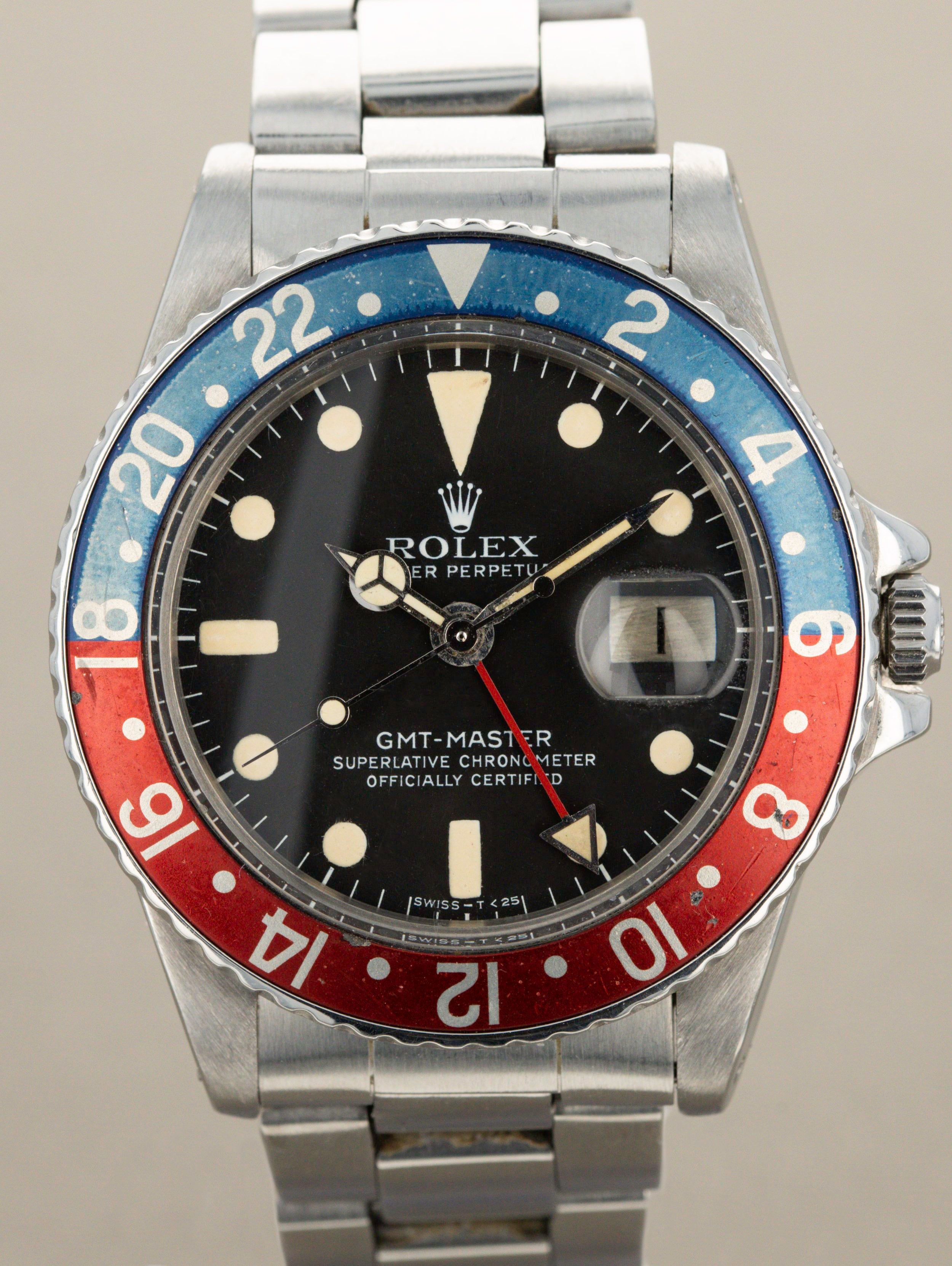 Rolex GMT-Master Ref. 1675 - 'Pepsi MK4'