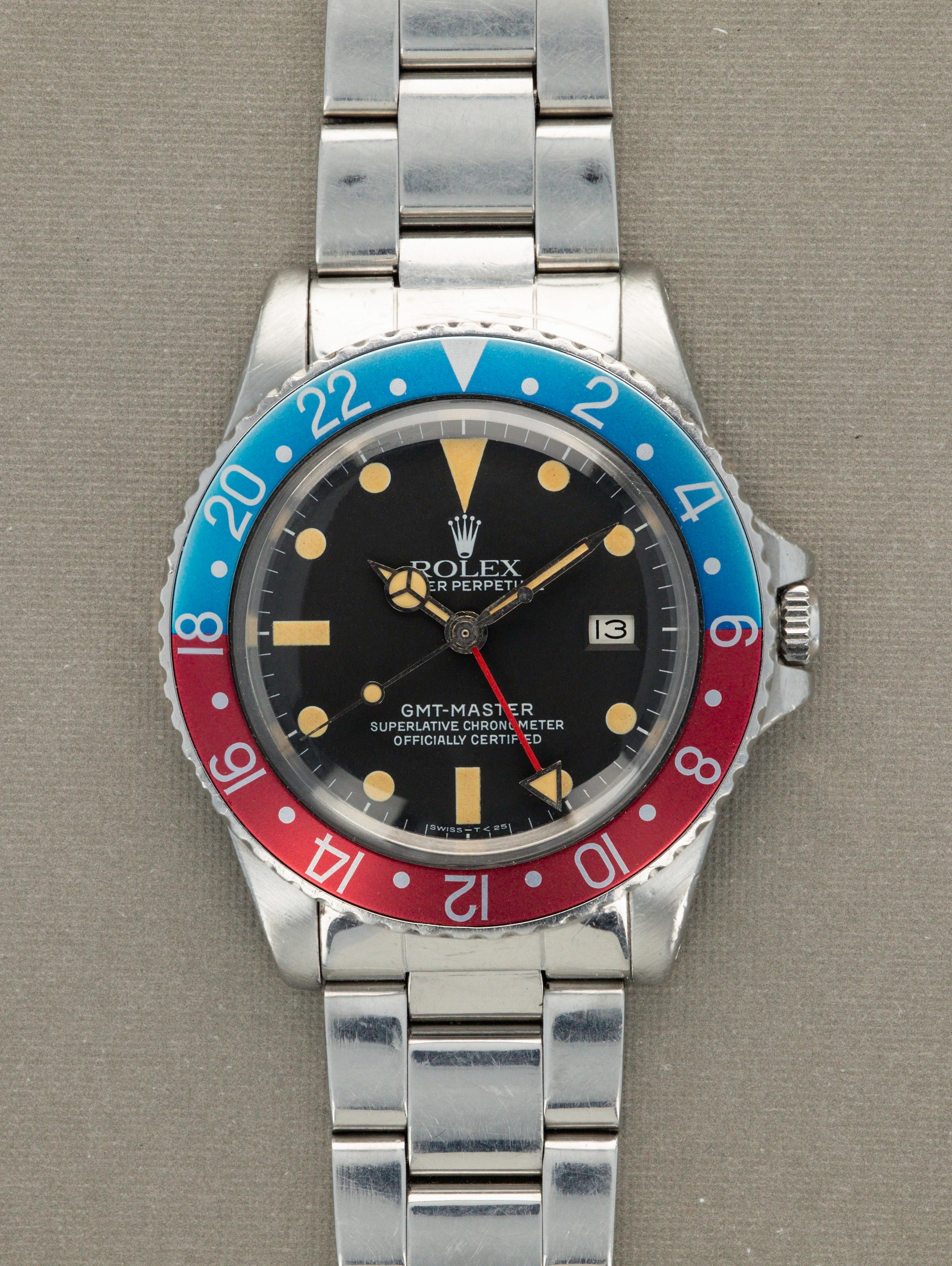 Rolex GMT-Master Ref. 16750 - Transitional Matte Dial