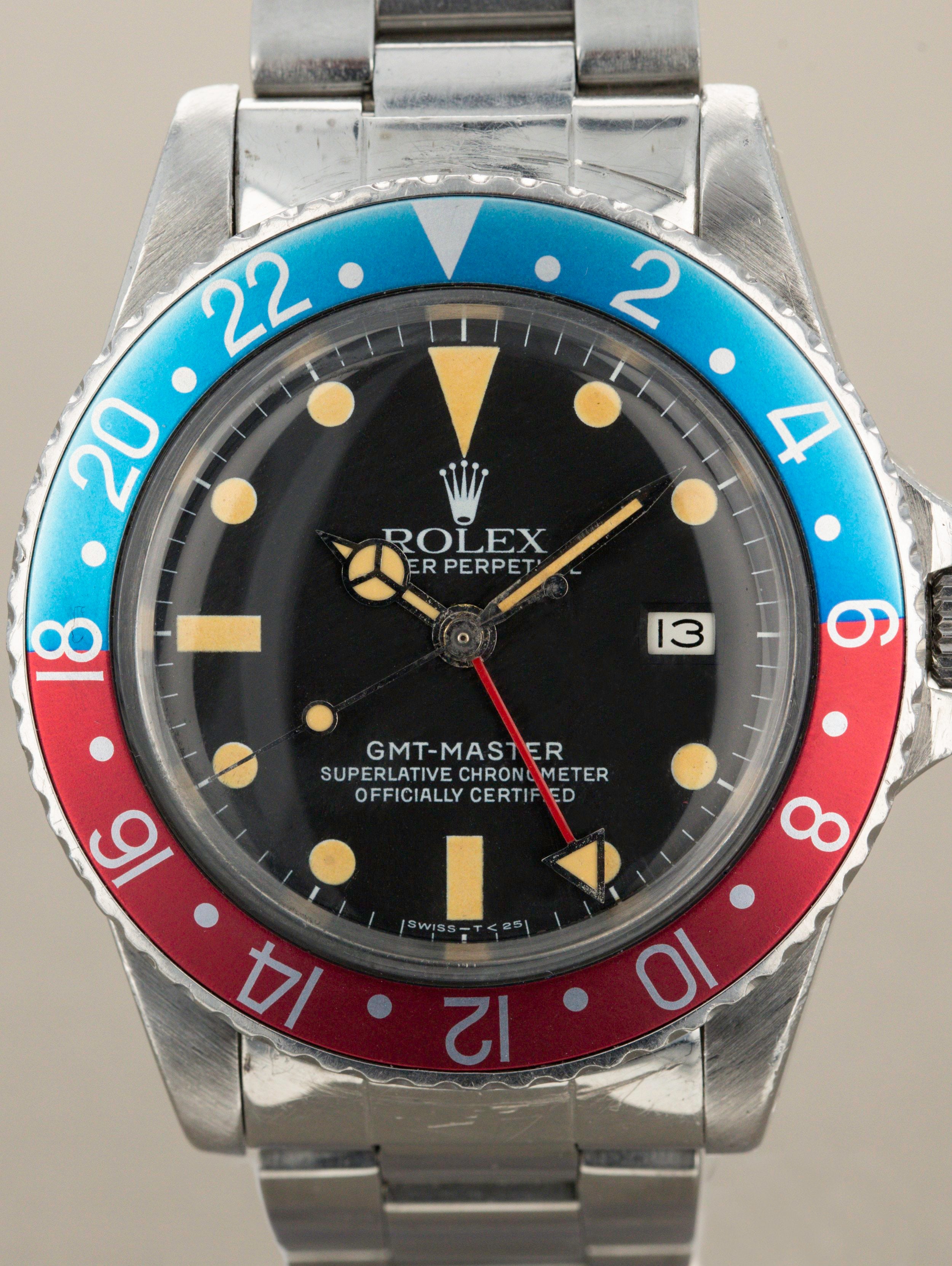 Rolex GMT-Master Ref. 16750 - Transitional Matte Dial