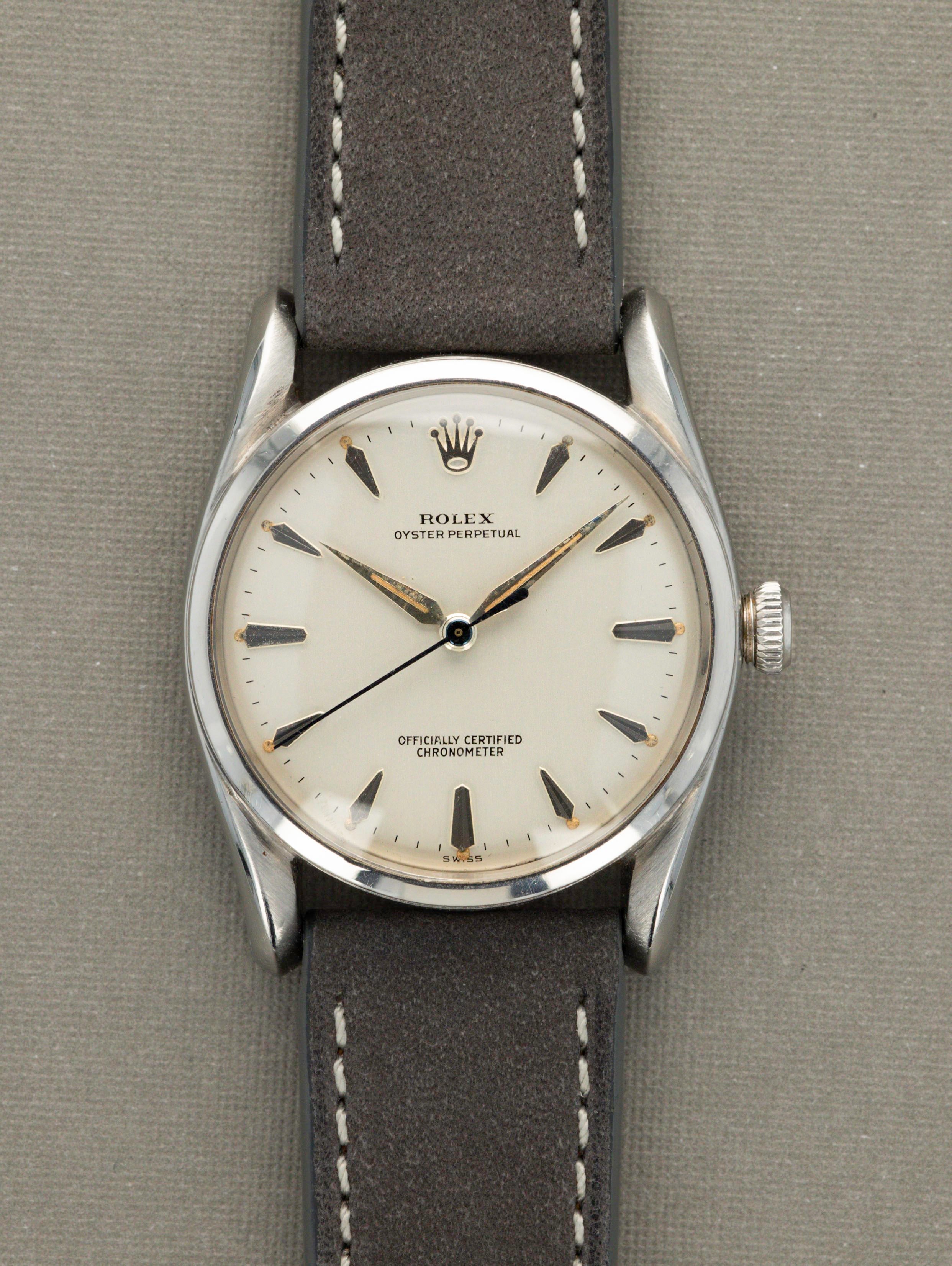 Rolex Oyster Perpetual Ref. 5018 - 'Bombe' Lug Bubbleback