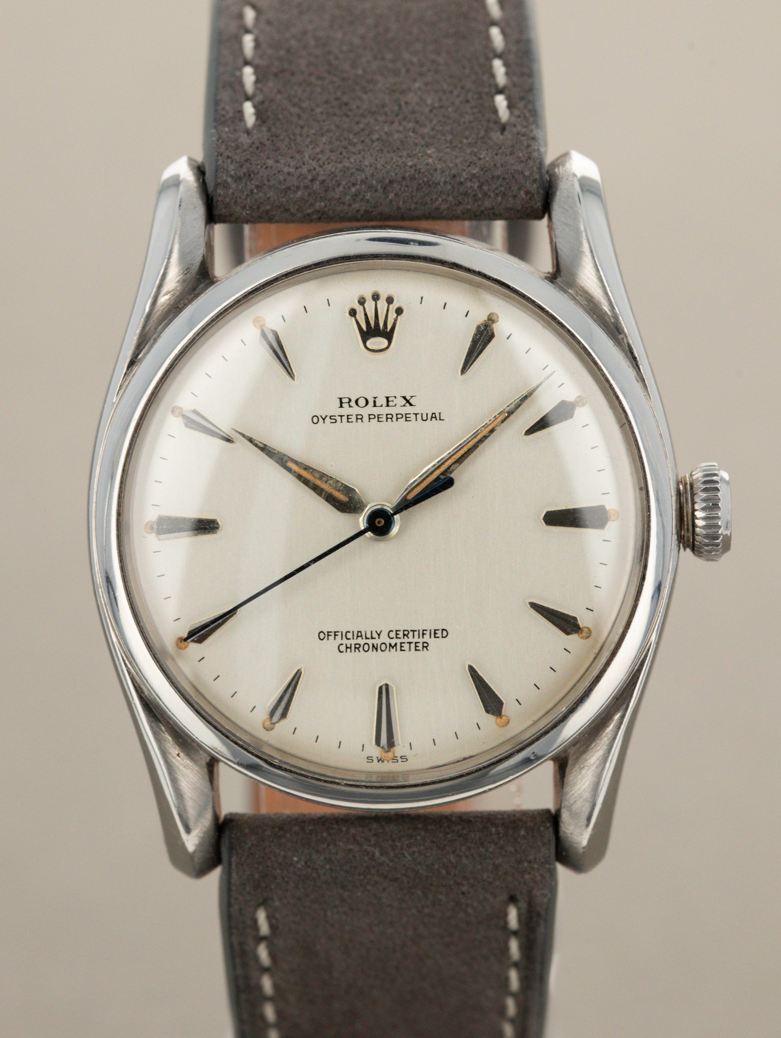 Rolex Oyster Perpetual Ref. 5018 - 'Bombe' Lug Bubbleback
