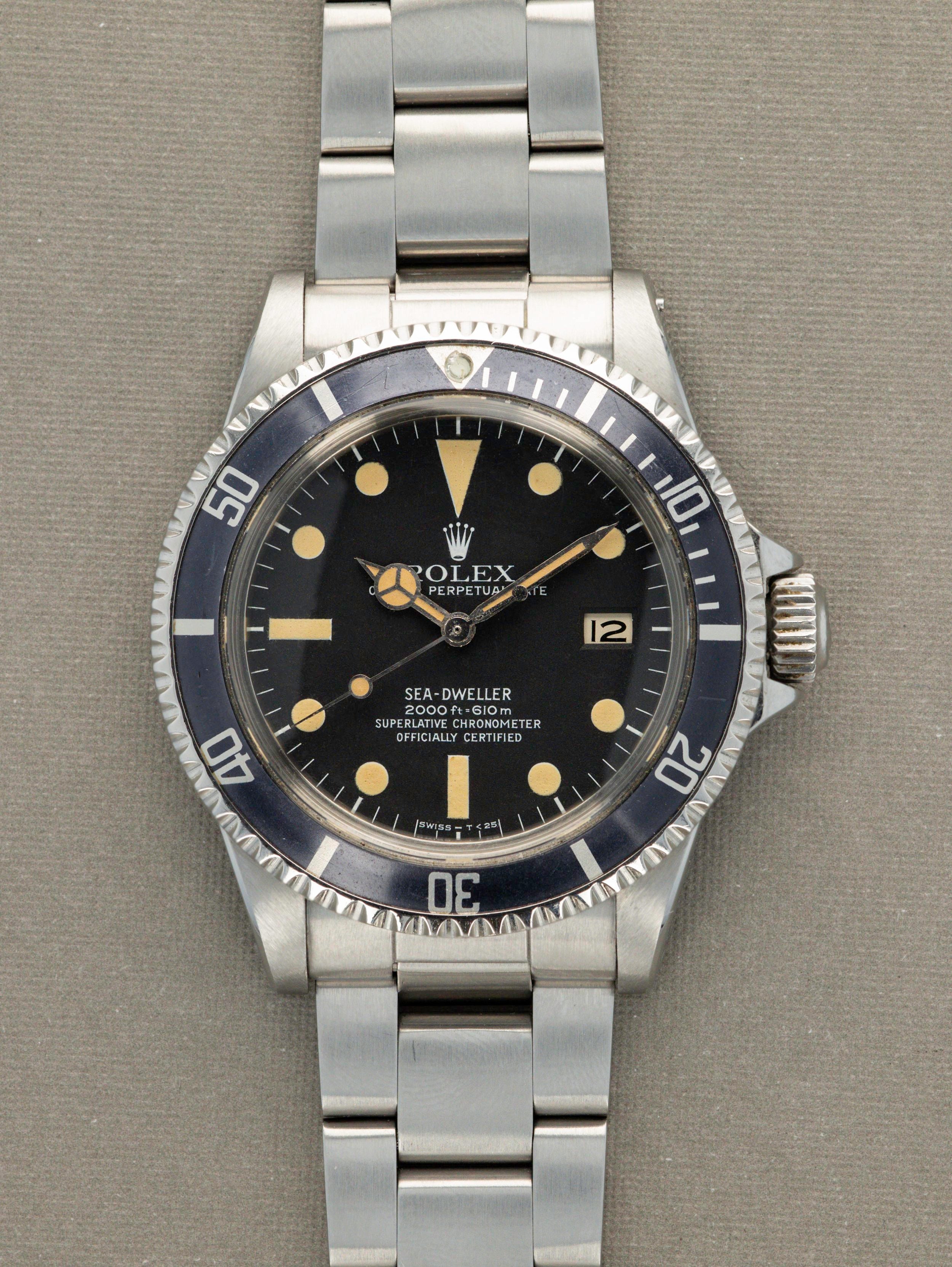 Rolex Sea-Dweller Ref. 1665 - Matte Dial