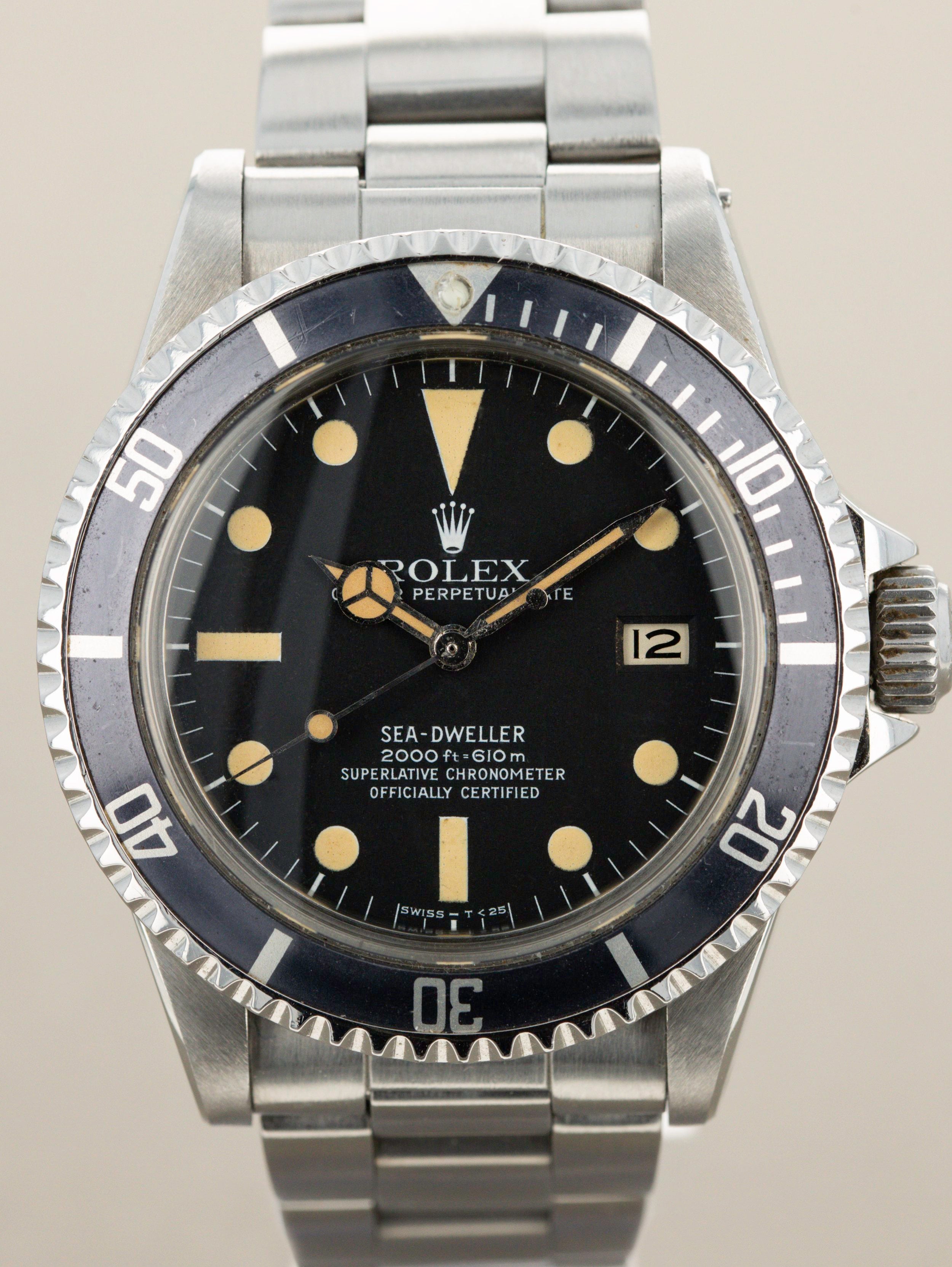 Rolex Sea-Dweller Ref. 1665 - Matte Dial