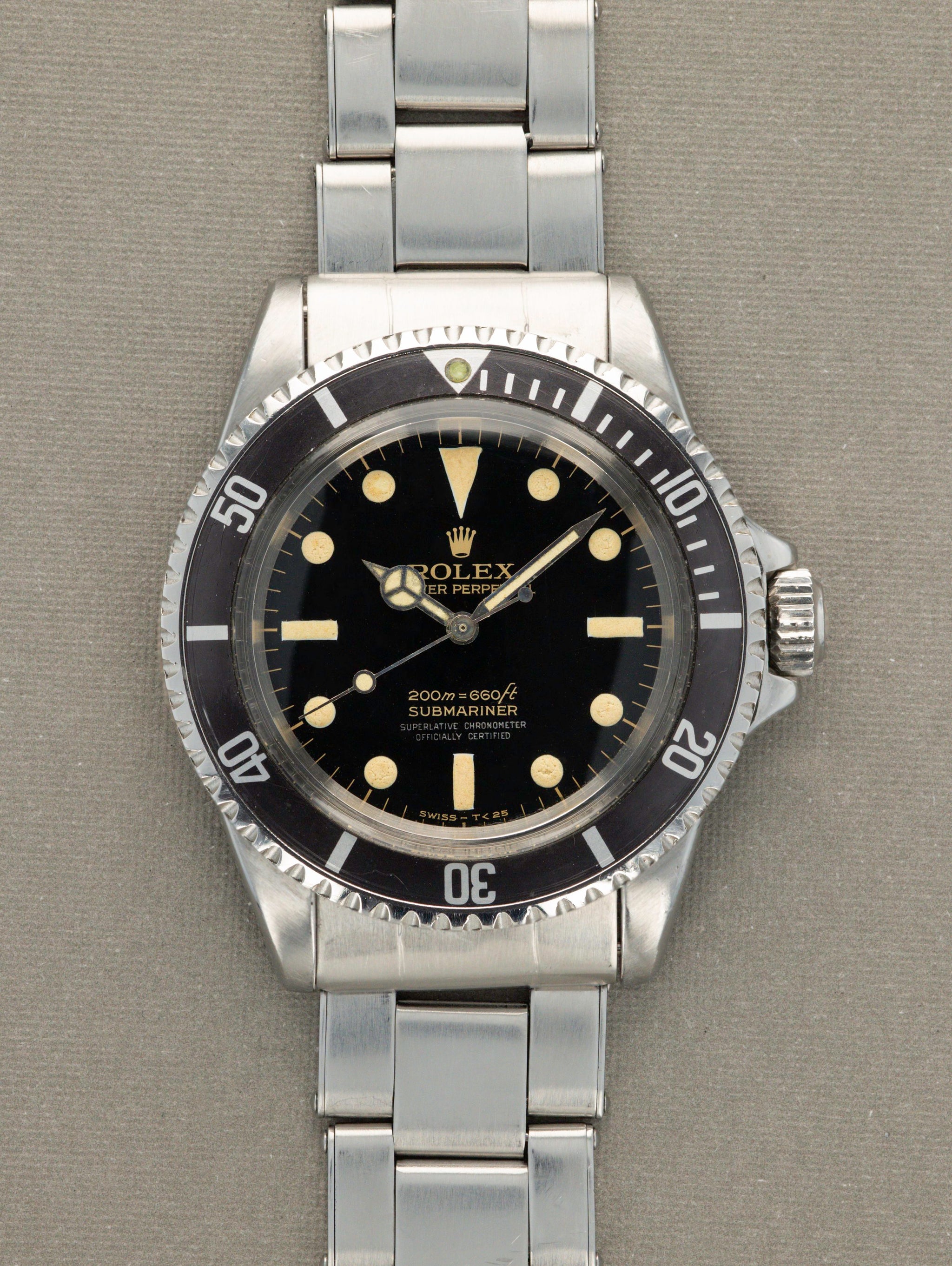 Rolex Submariner 5512 'Gilt Four-Line' - Main Image