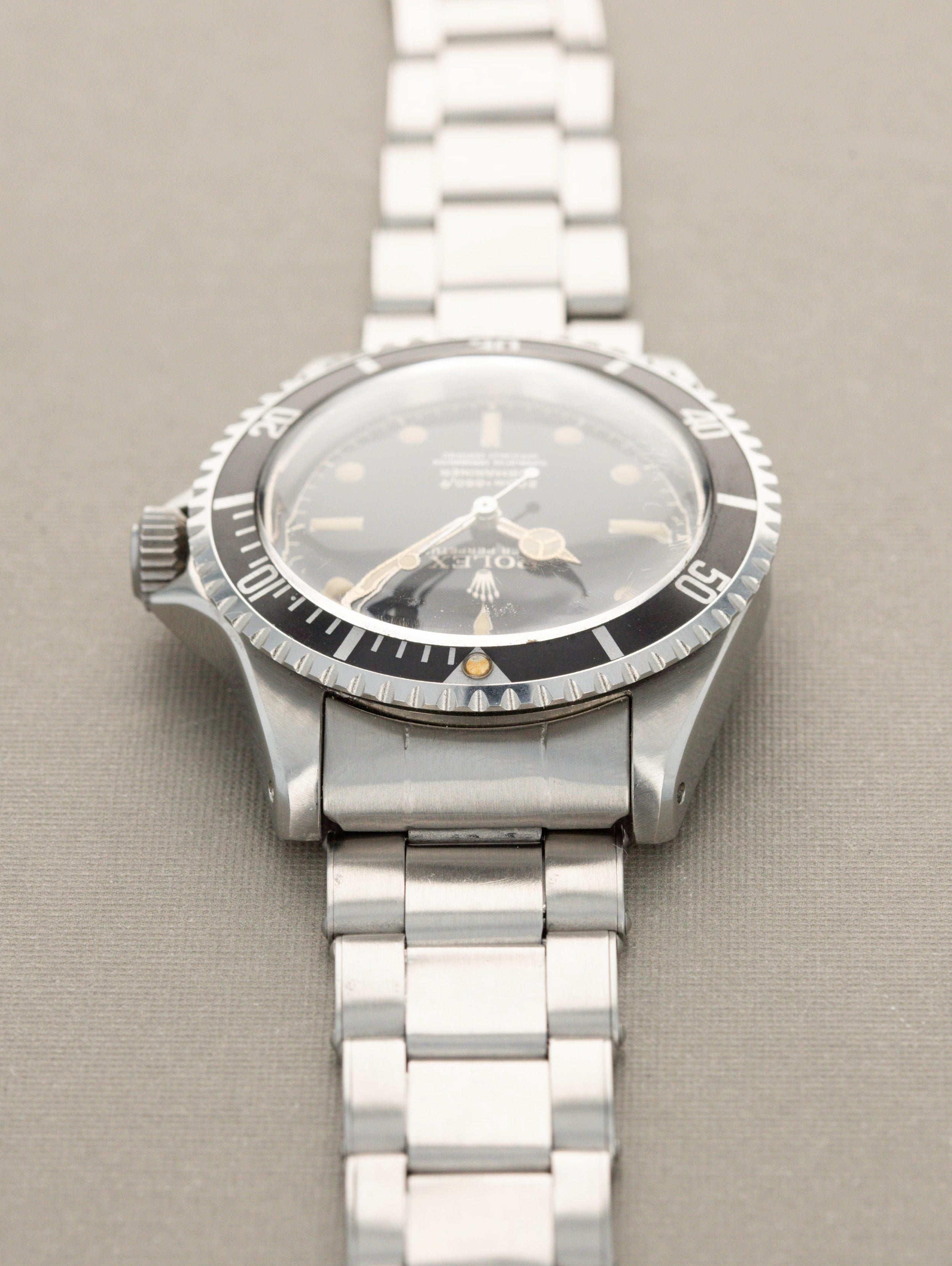 Rolex Submariner Ref. 5512 - 'Gilt 4-Line Chapter Ring PCG Exclamation Point'