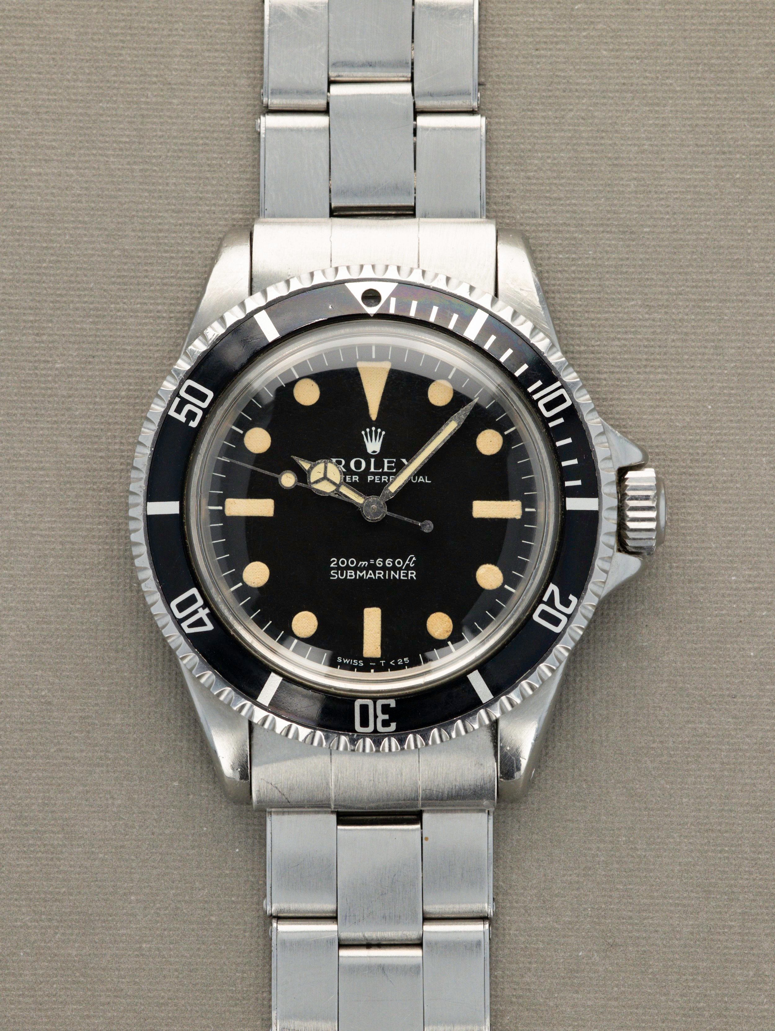 Rolex Submariner Ref. 5513 Meters First