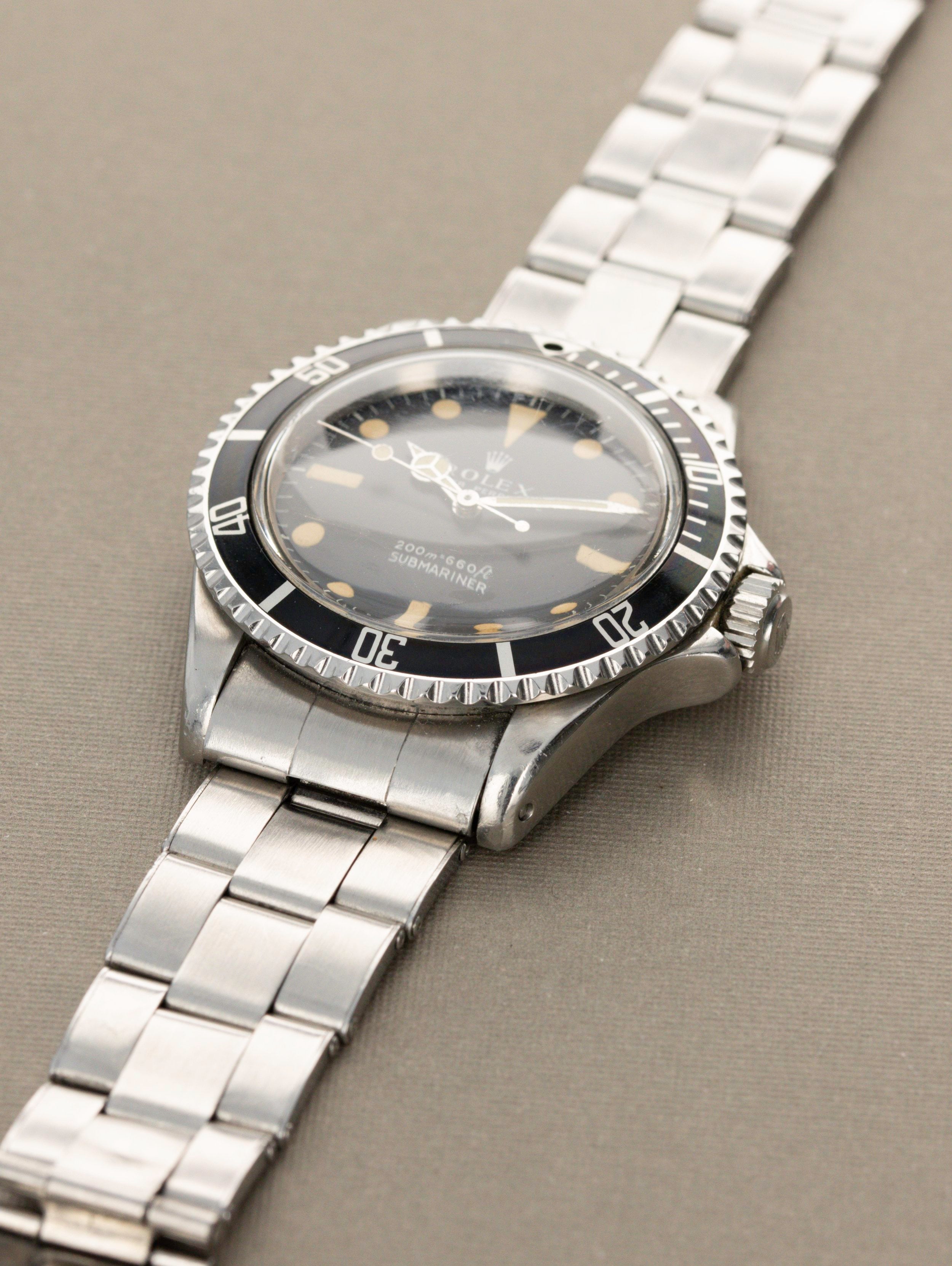 Rolex Submariner Ref. 5513 Meters First