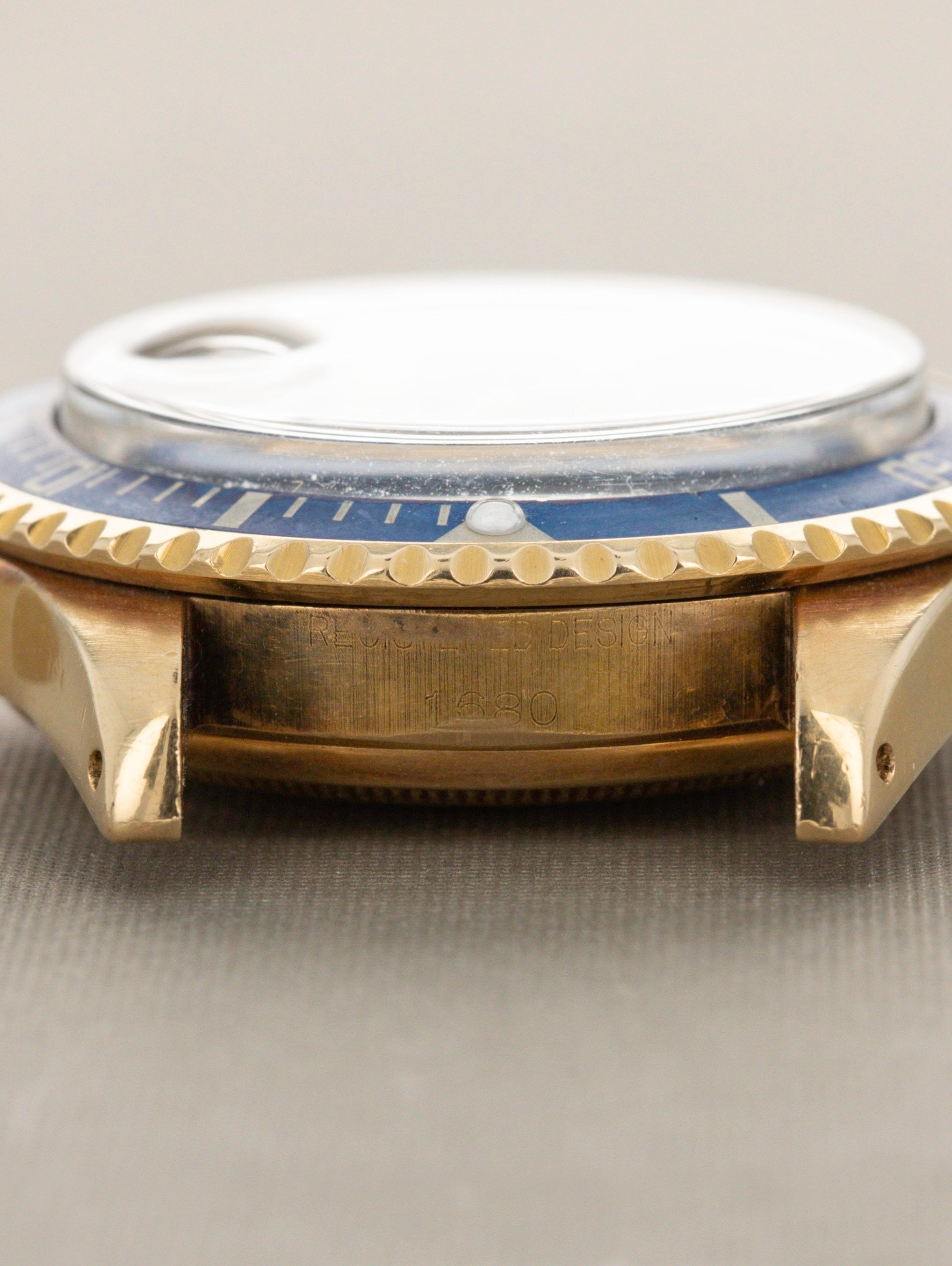 Rolex Submariner Ref. 1680 18k Matte Blue