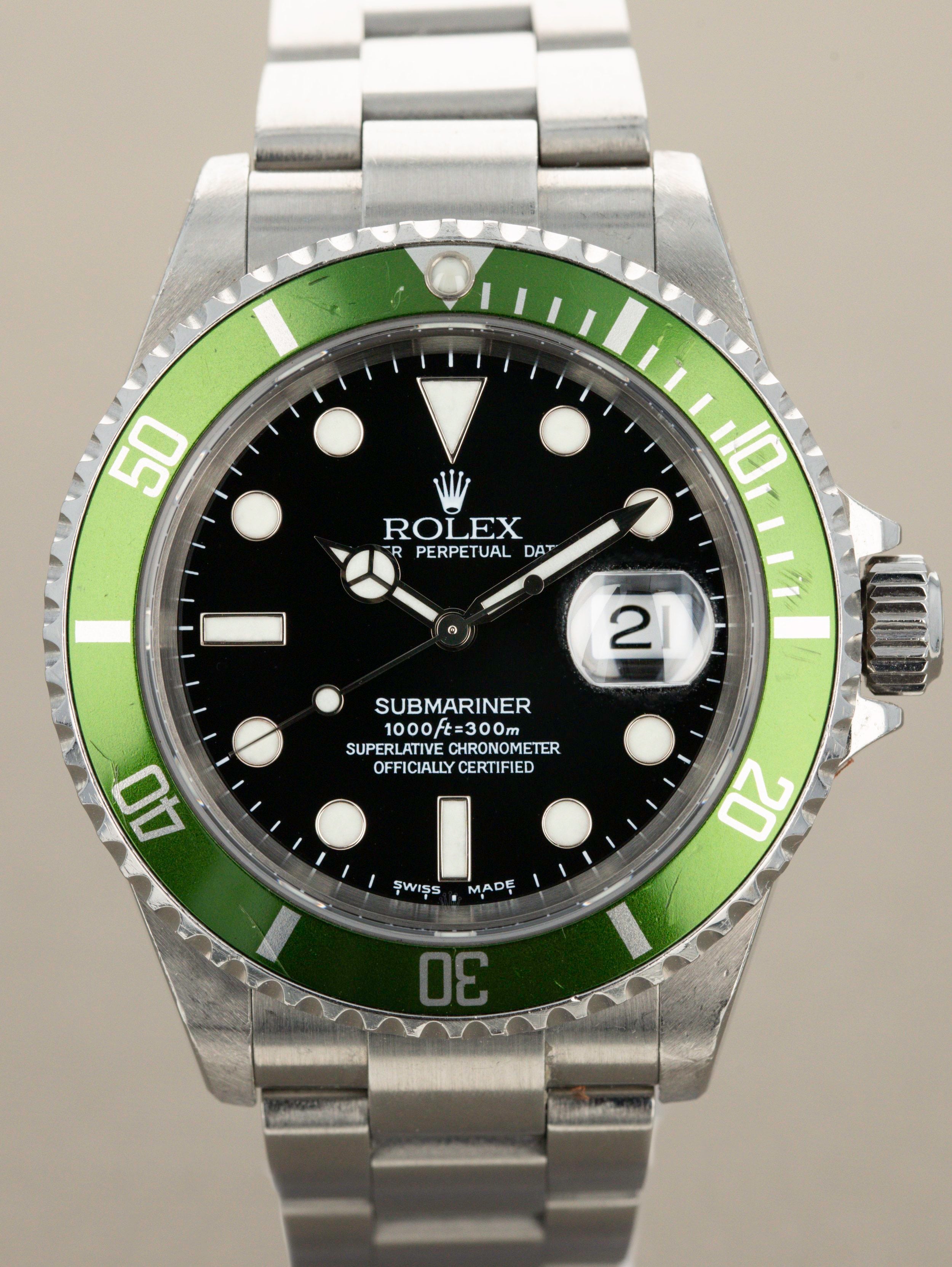 Rolex Submariner Date Ref. 16610LV - Flat 4 'Kermit'