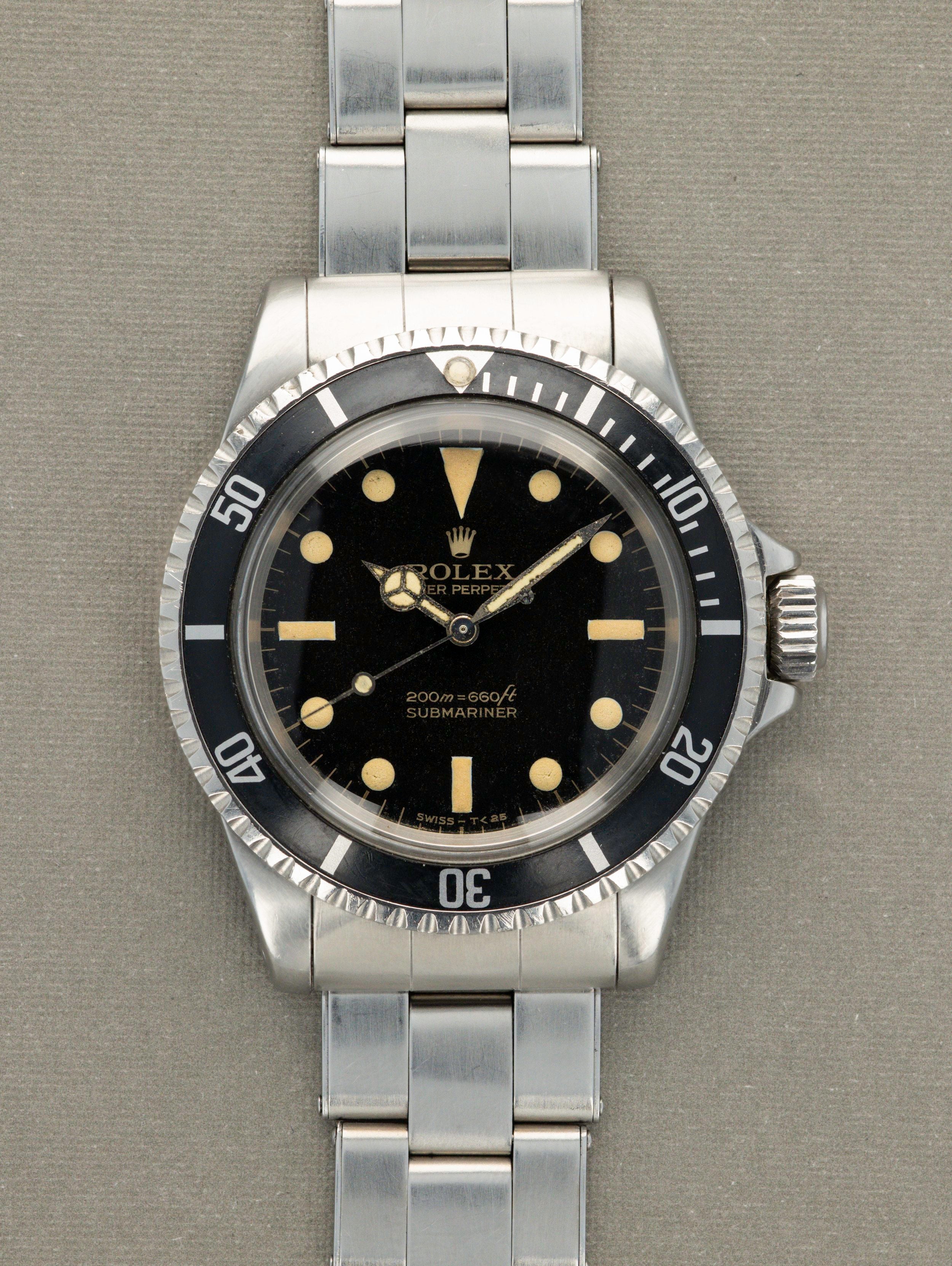 Rolex Submariner Ref. 5513 - Bart Simpson Dial