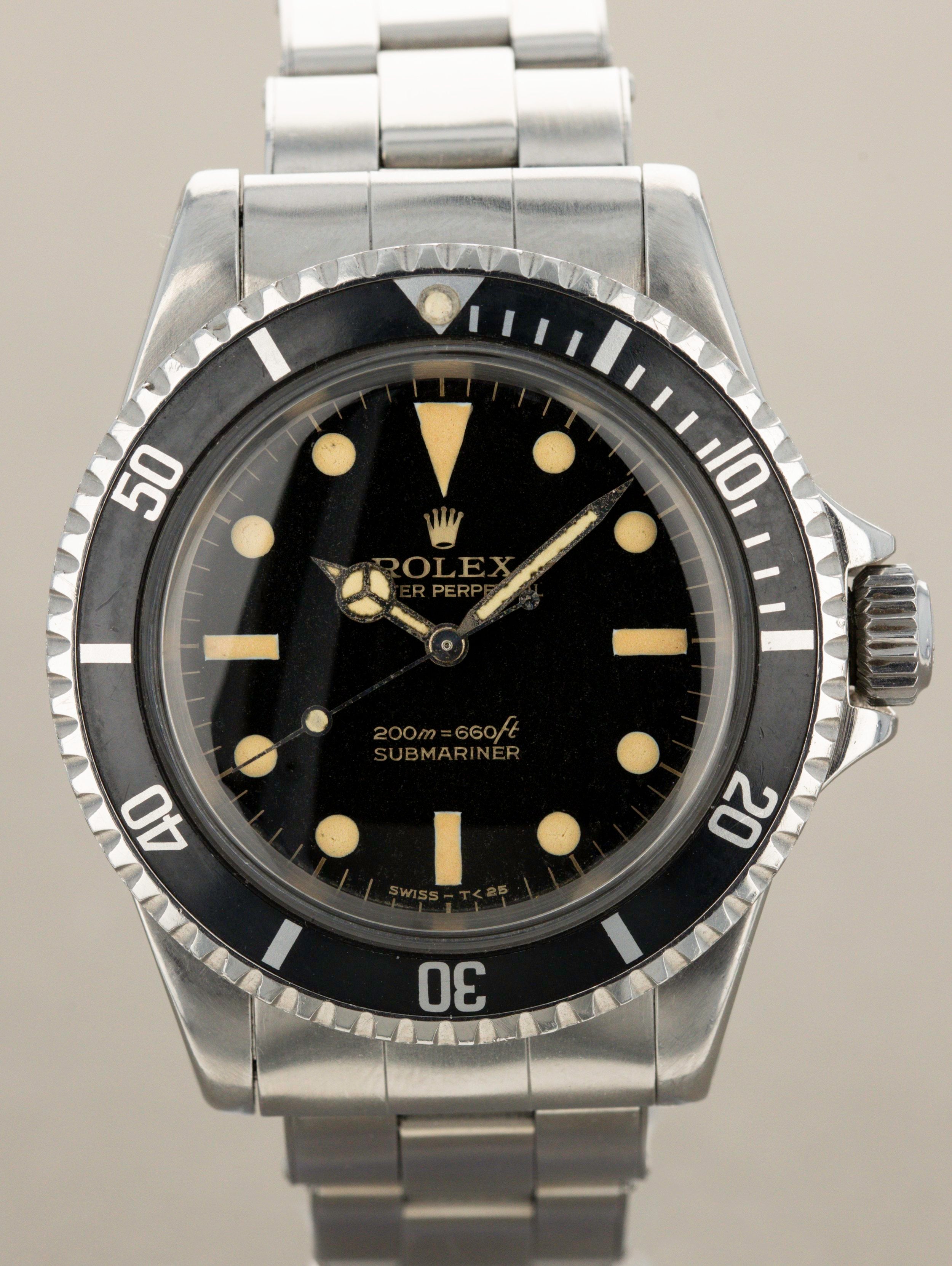 Rolex Submariner Ref. 5513 - Bart Simpson Dial