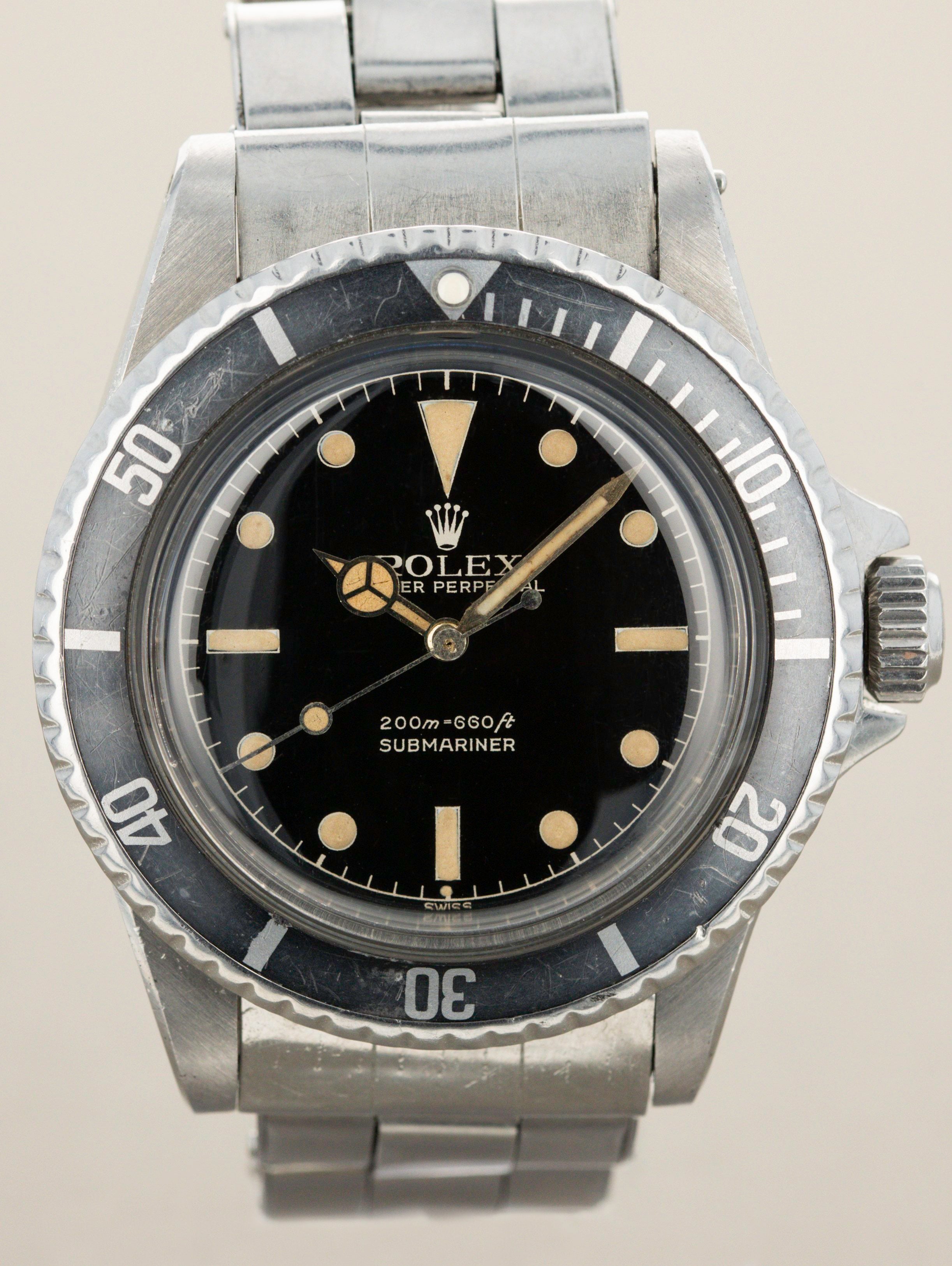 Rolex Submariner Ref. 5512 - 'Gilt Chapter Ring PCG Exclamation Point'