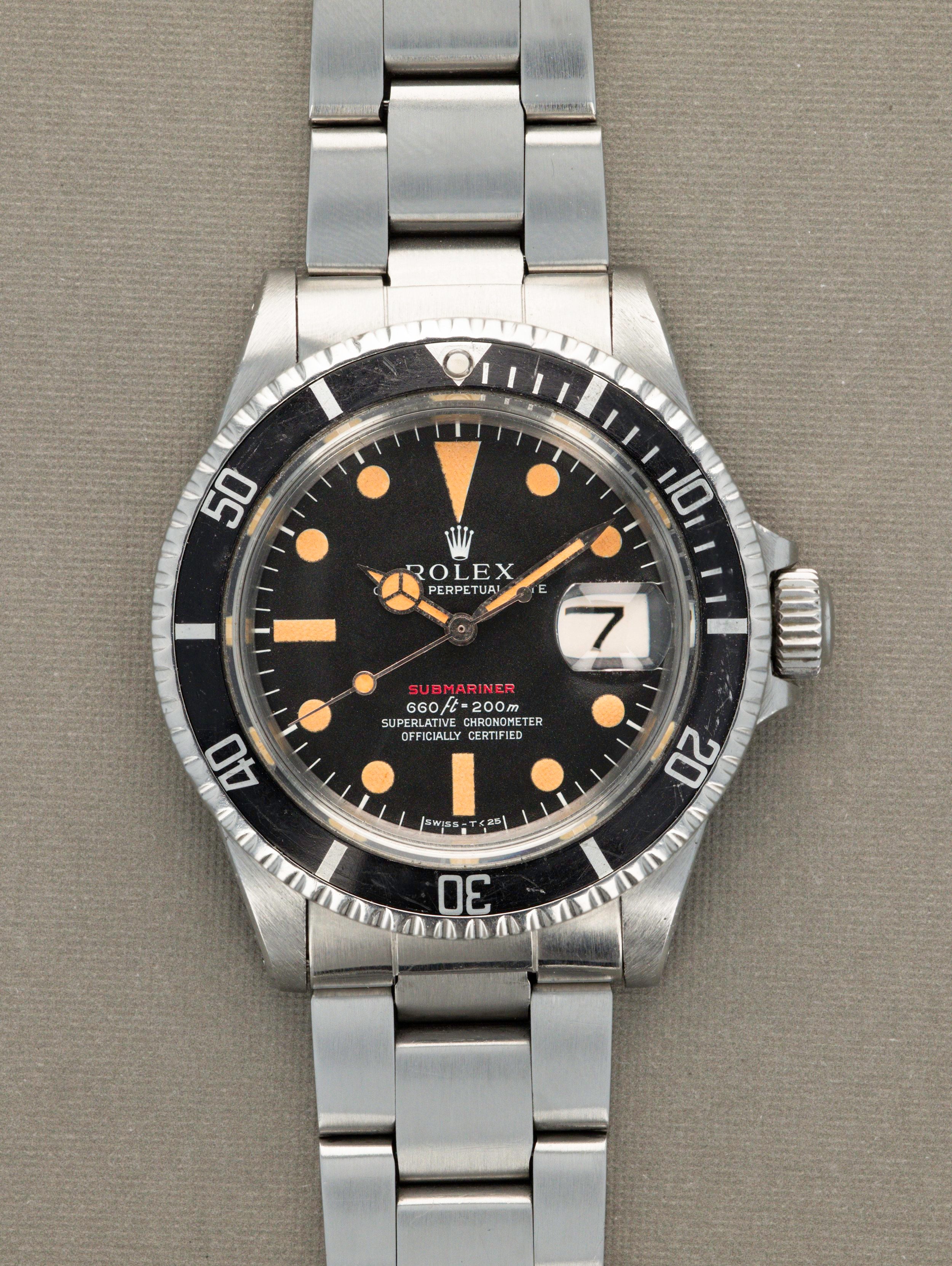 Rolex Red Submariner Ref. 1680 Mk. 4 Pumpkin