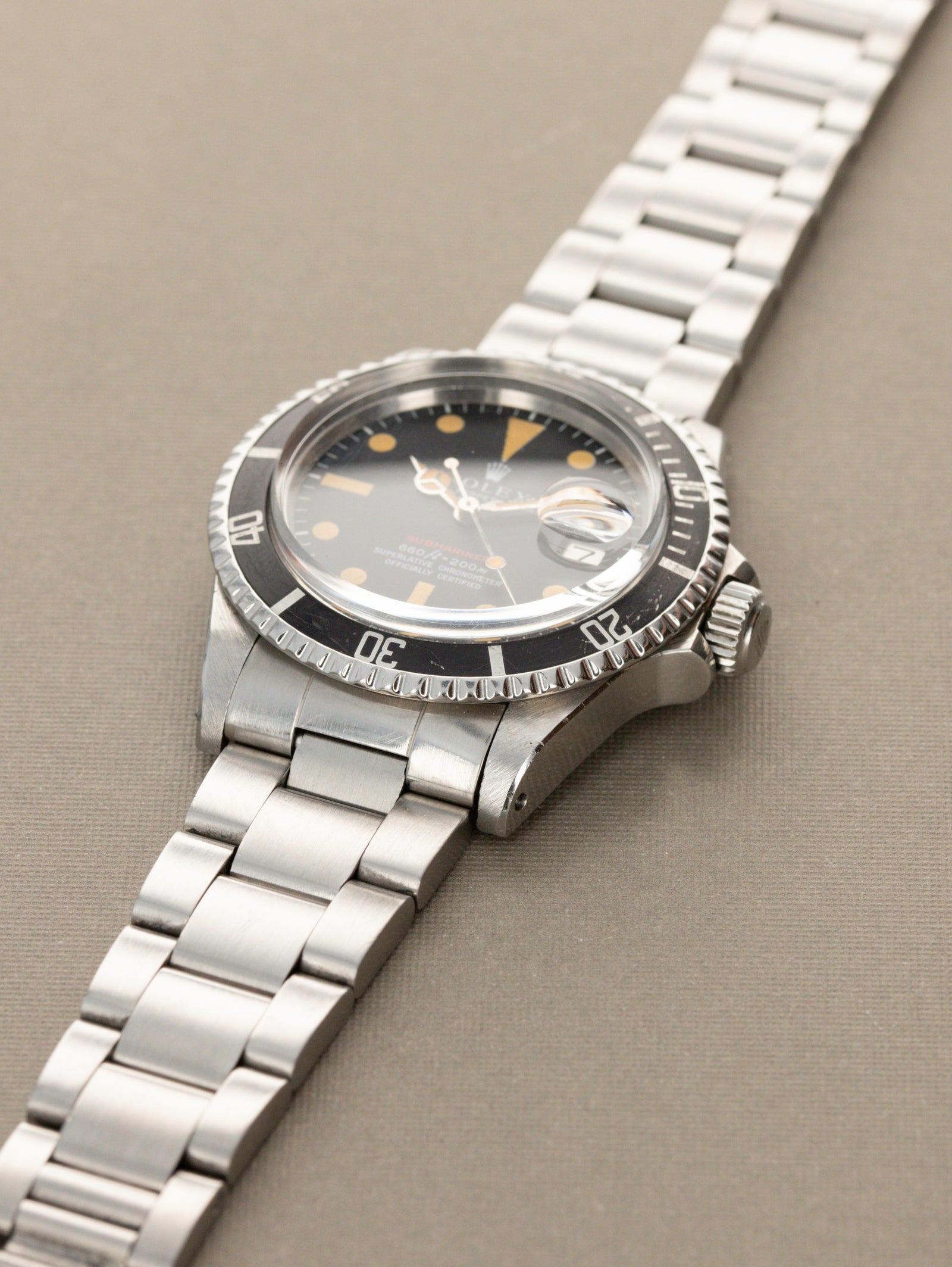 Rolex Red Submariner Ref. 1680 Mk. 4 Pumpkin