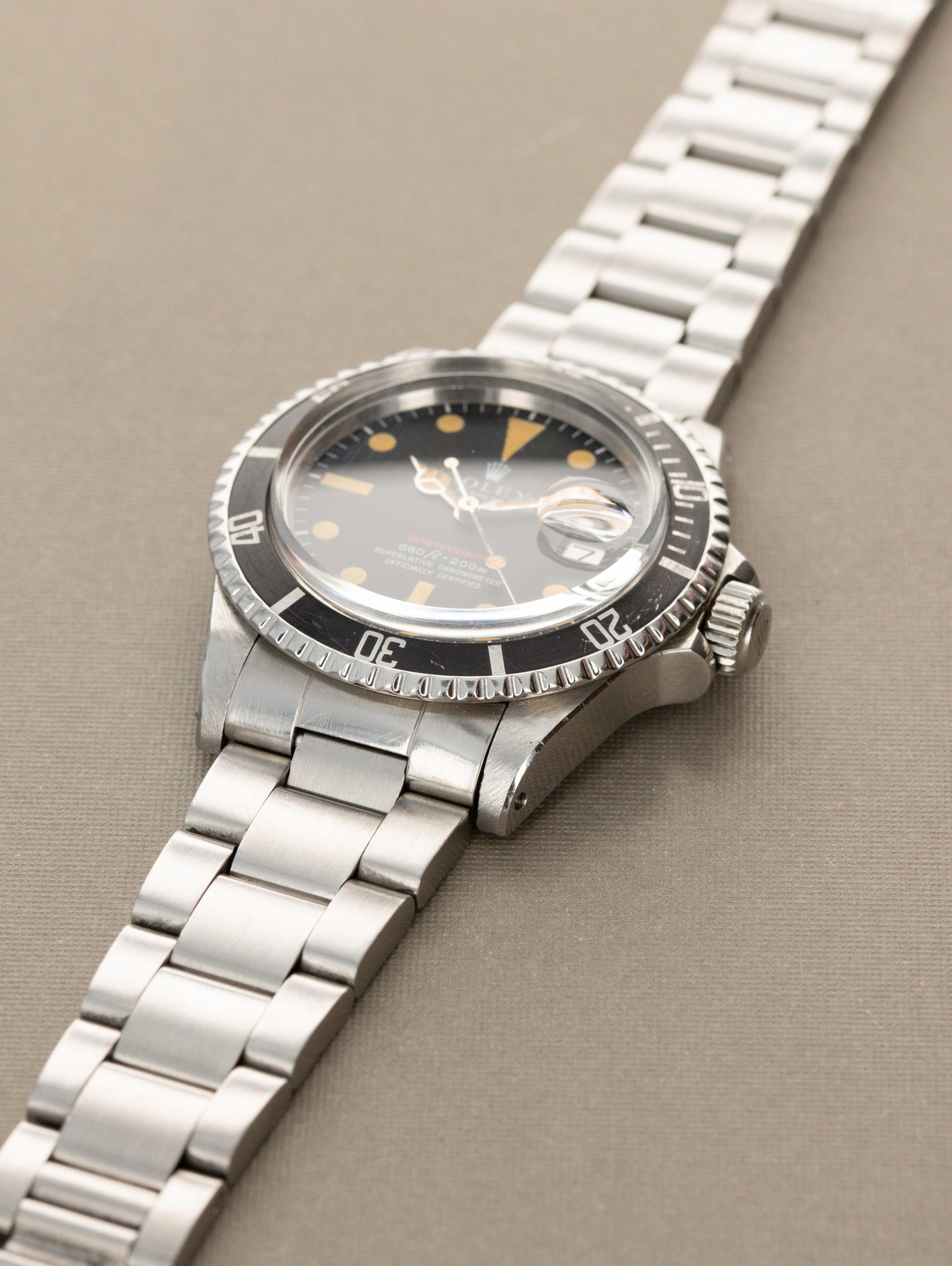 Rolex Red Submariner Ref. 1680 Mk. 4 Pumpkin