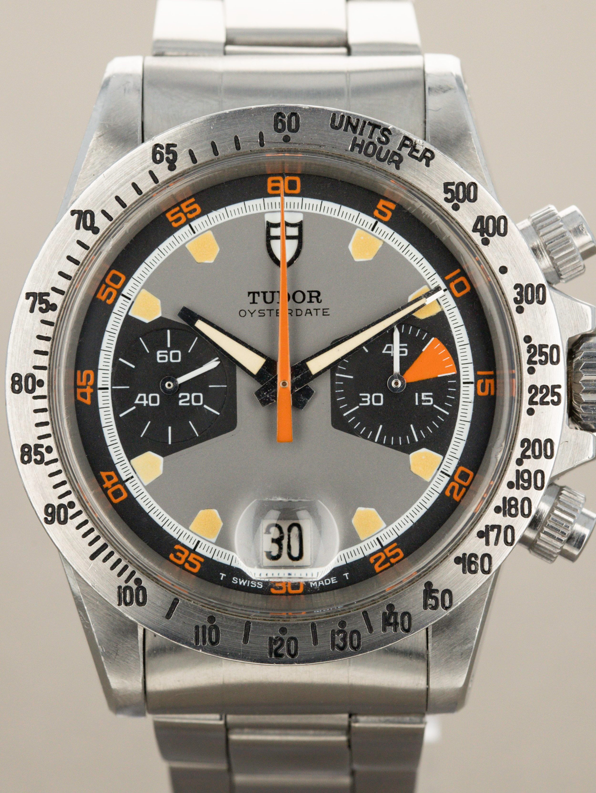 Tudor Montecarlo Chronograph Ref. 7032/0 - 'Home Plate' LNOS Unpolished