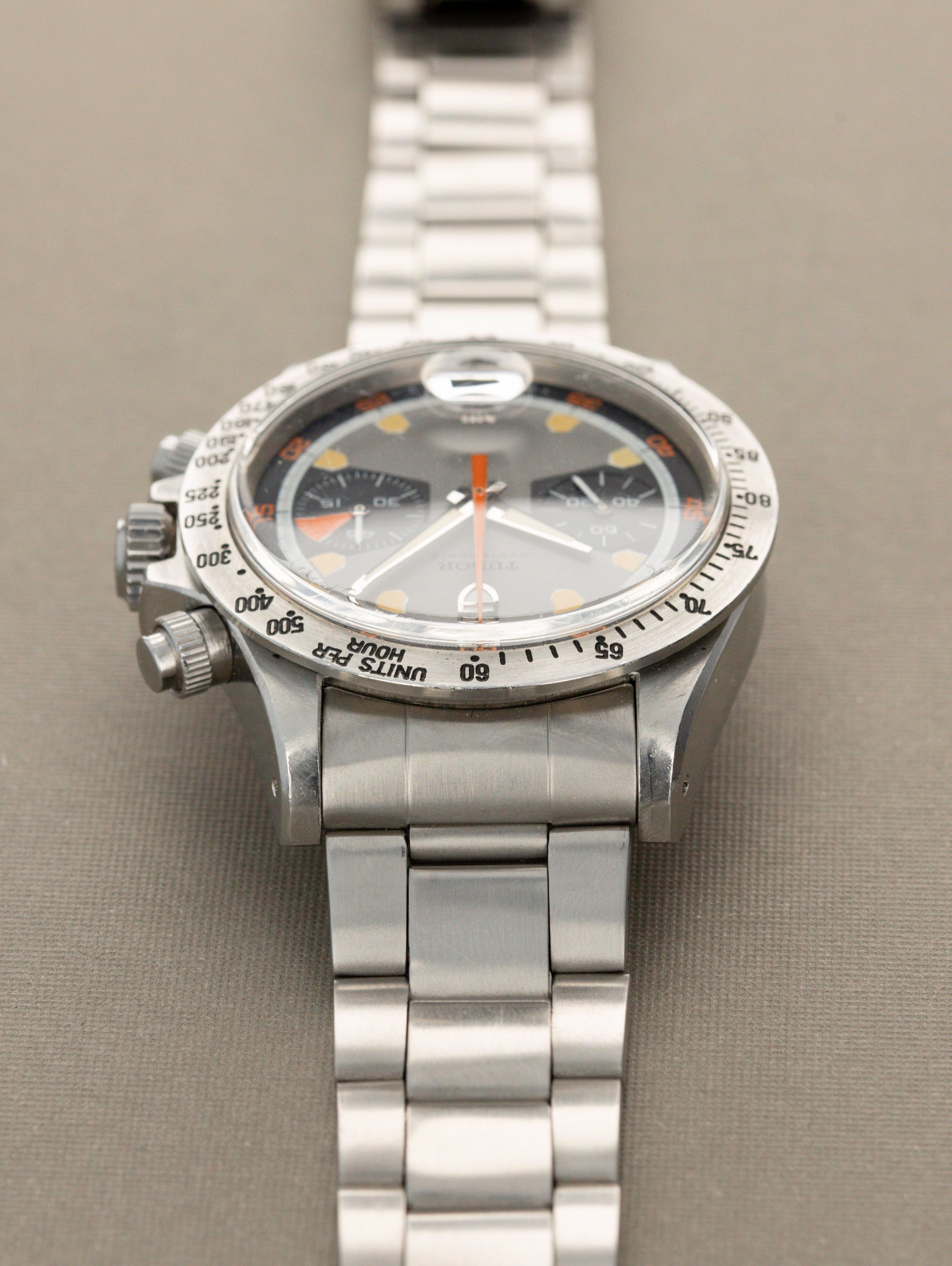 Tudor Montecarlo Chronograph Ref. 7032/0 - 'Home Plate' LNOS Unpolished