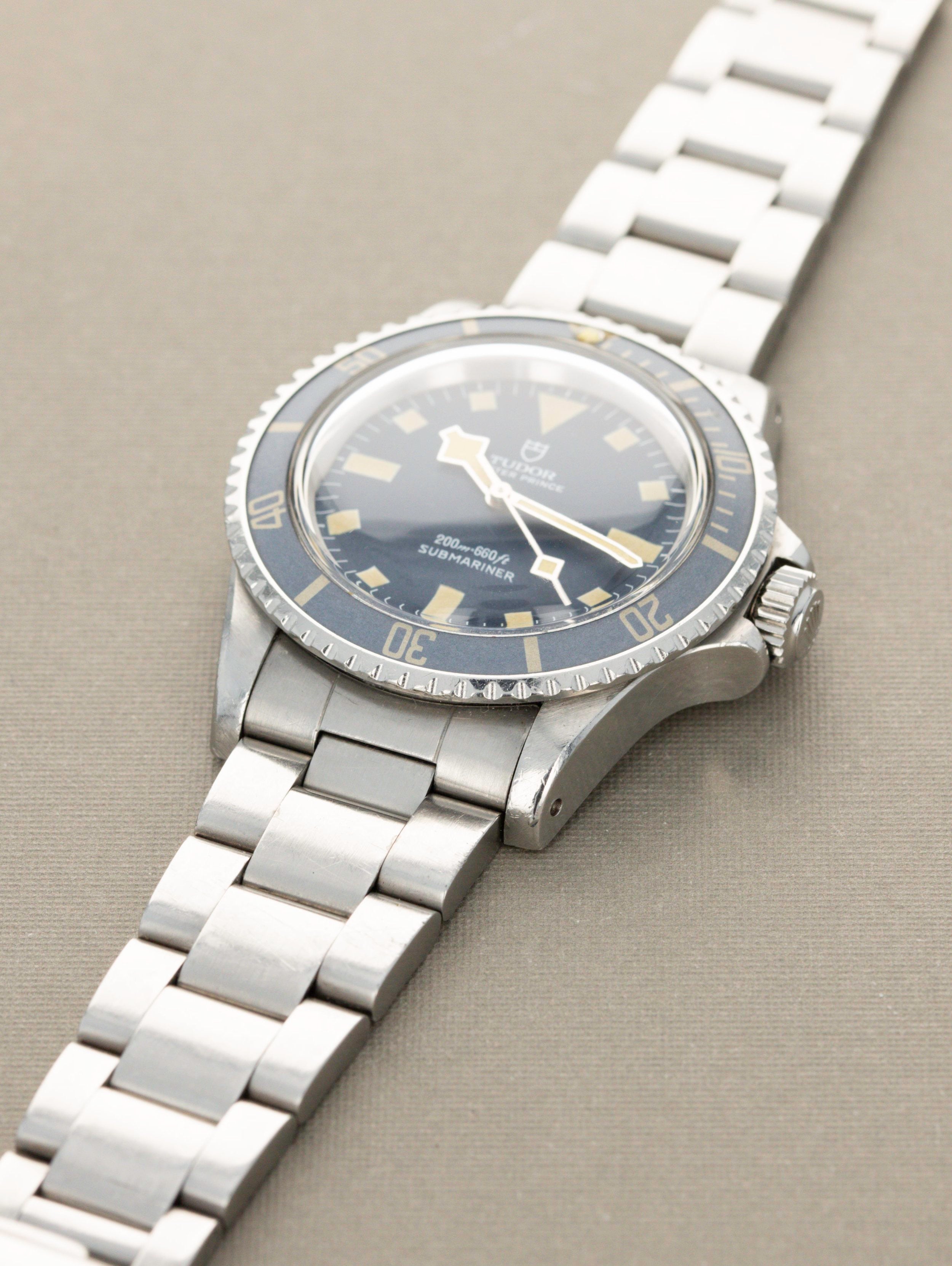 Tudor Submariner Ref. 9401/0 No Date Blue Snowflake