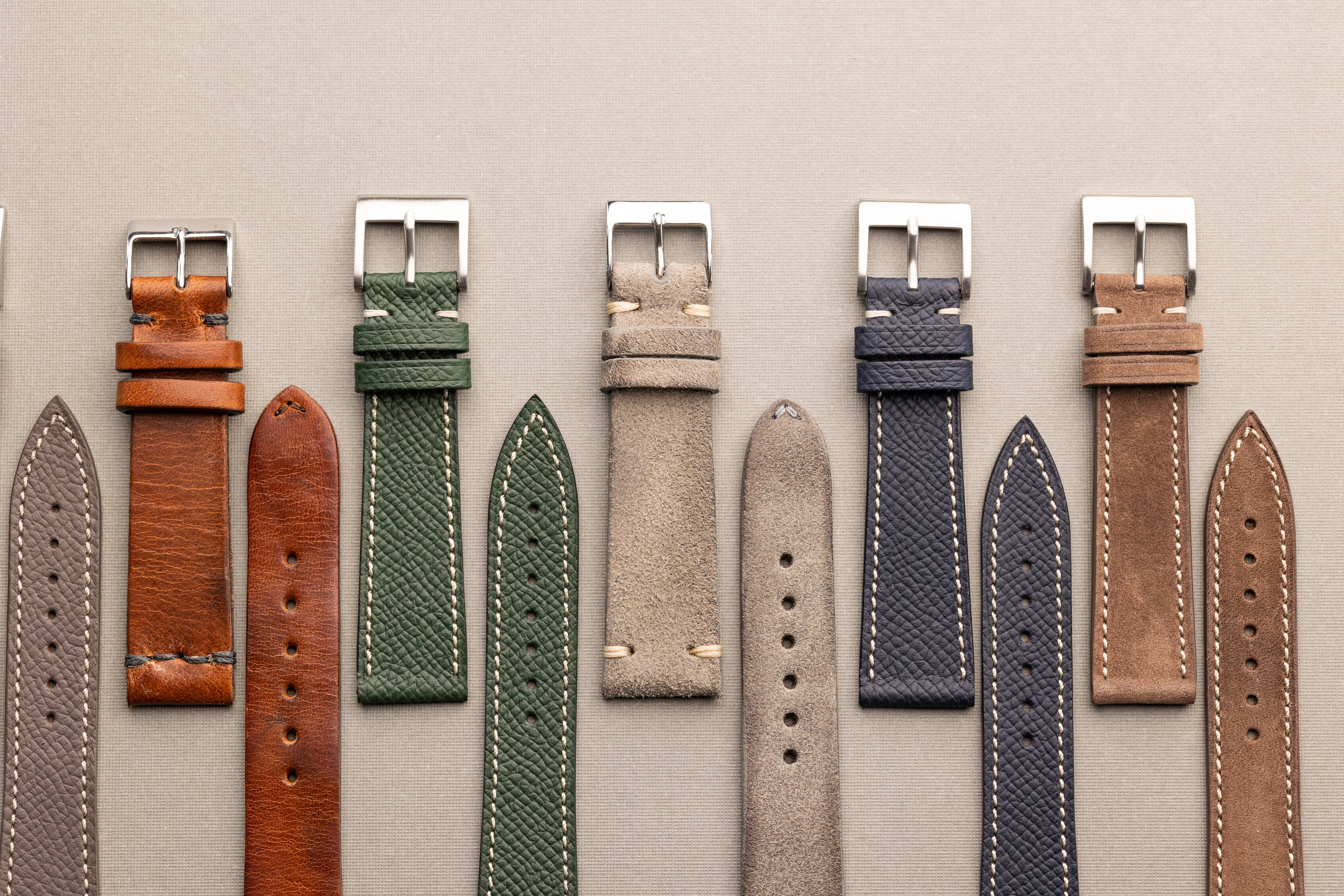 Jpm leather watch strap hot sale