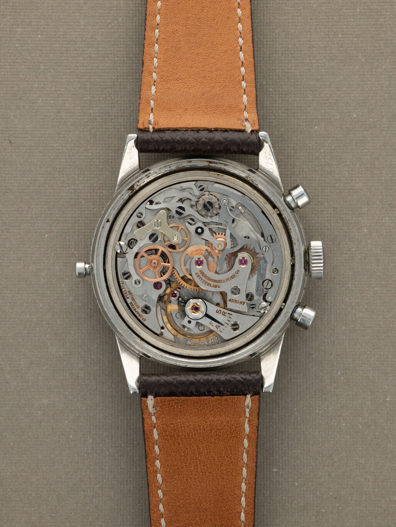 Abercrombie & Fitch Co. Seafarer Ref. 2443 'Second Execution' - Silver Dial Unpolished
