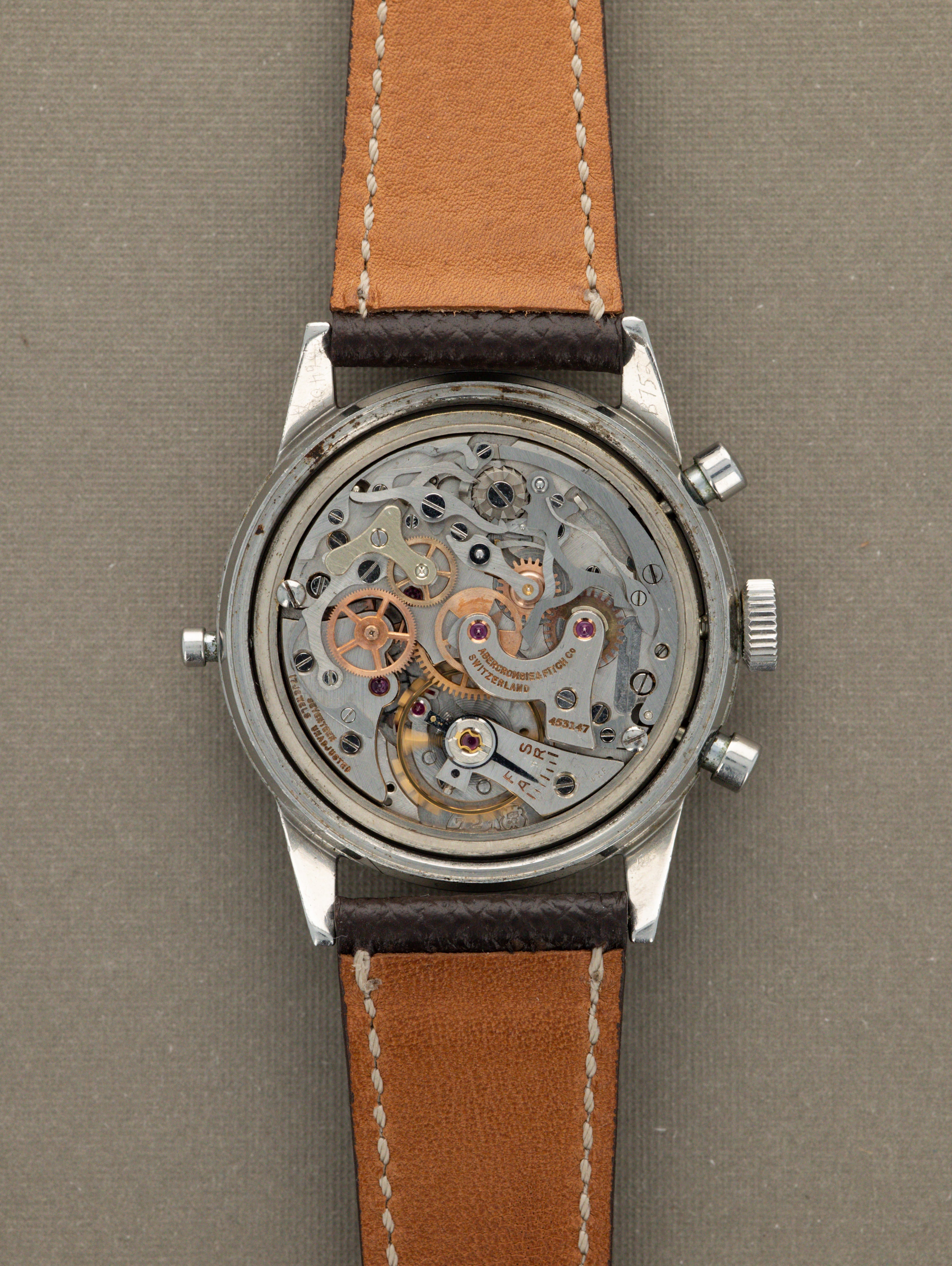 Abercrombie & Fitch Co. Seafarer Ref. 2443 'Second Execution' - Silver Dial Unpolished