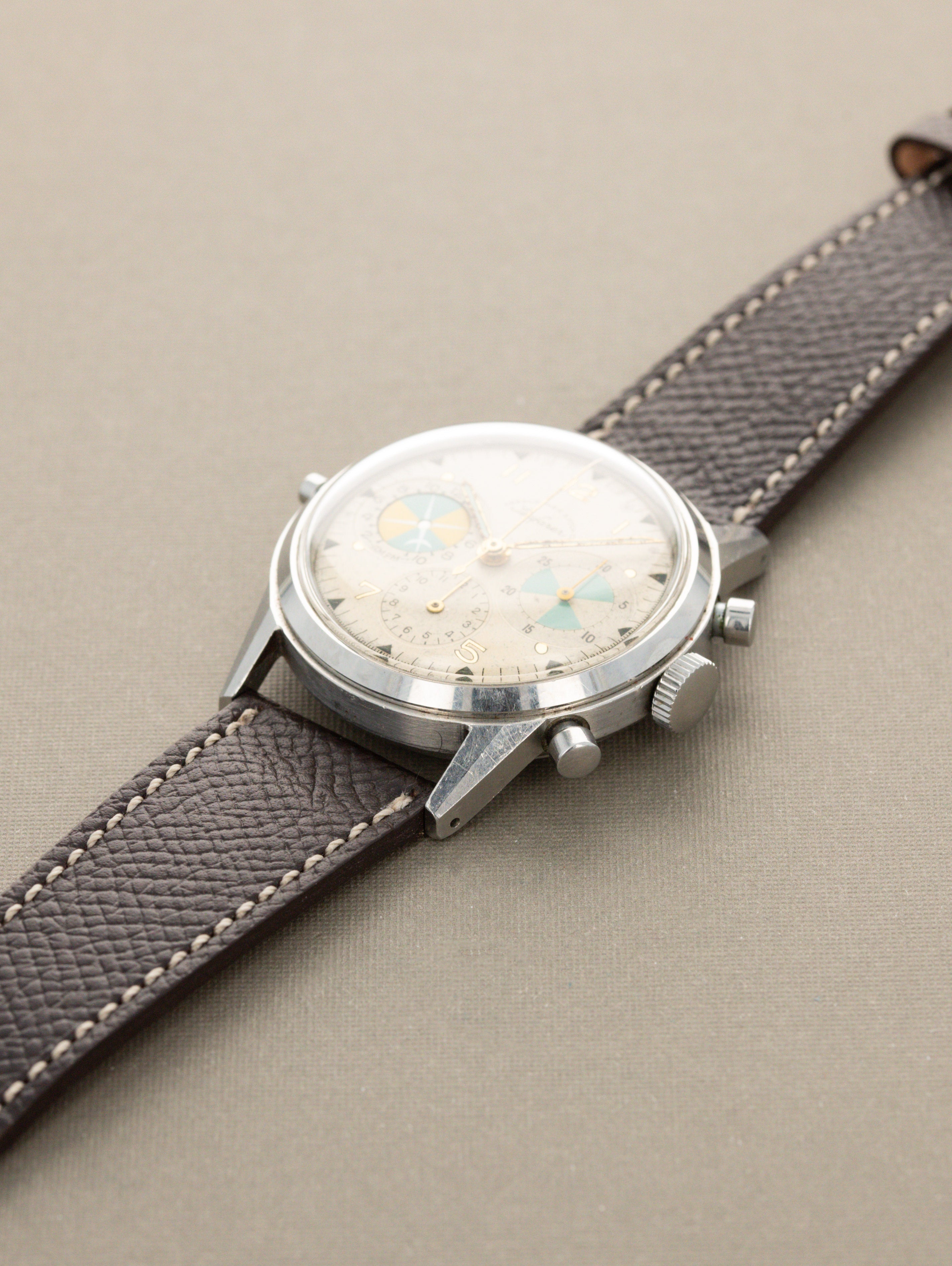 Abercrombie & Fitch Co. Seafarer Ref. 2443 'Second Execution' - Silver Dial Unpolished