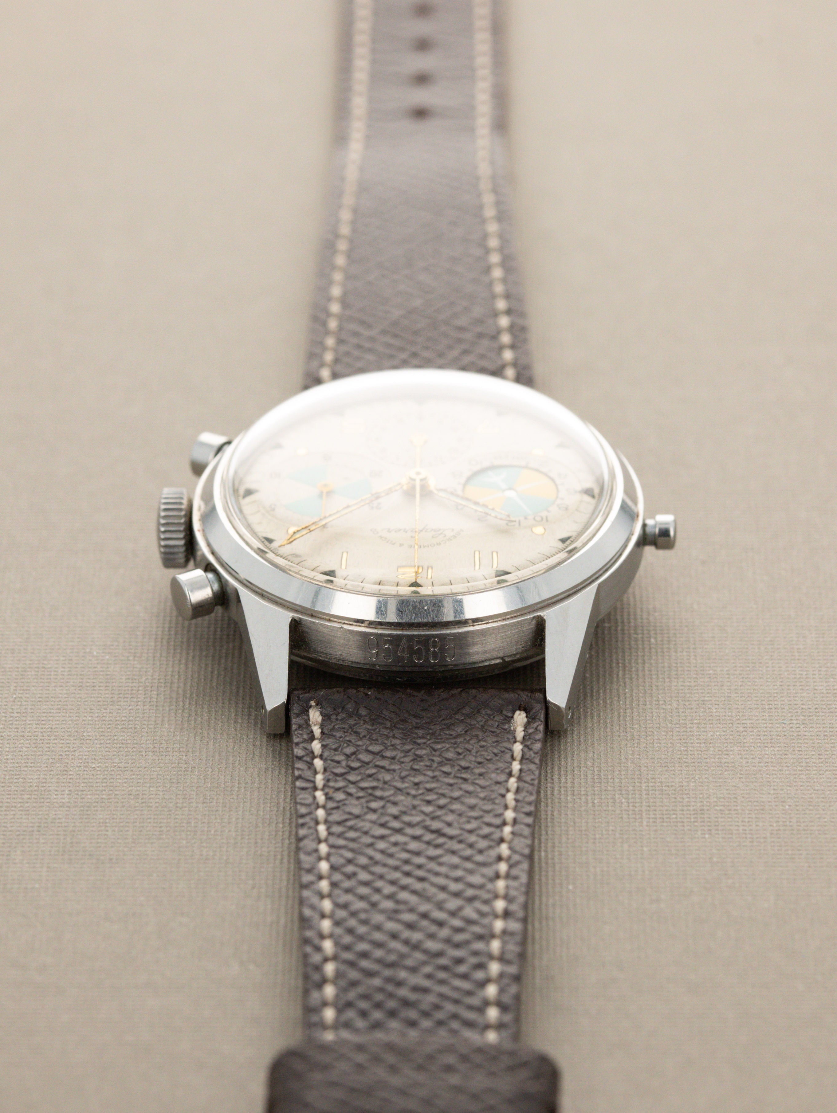 Abercrombie & Fitch Co. Seafarer Ref. 2443 'Second Execution' - Silver Dial Unpolished