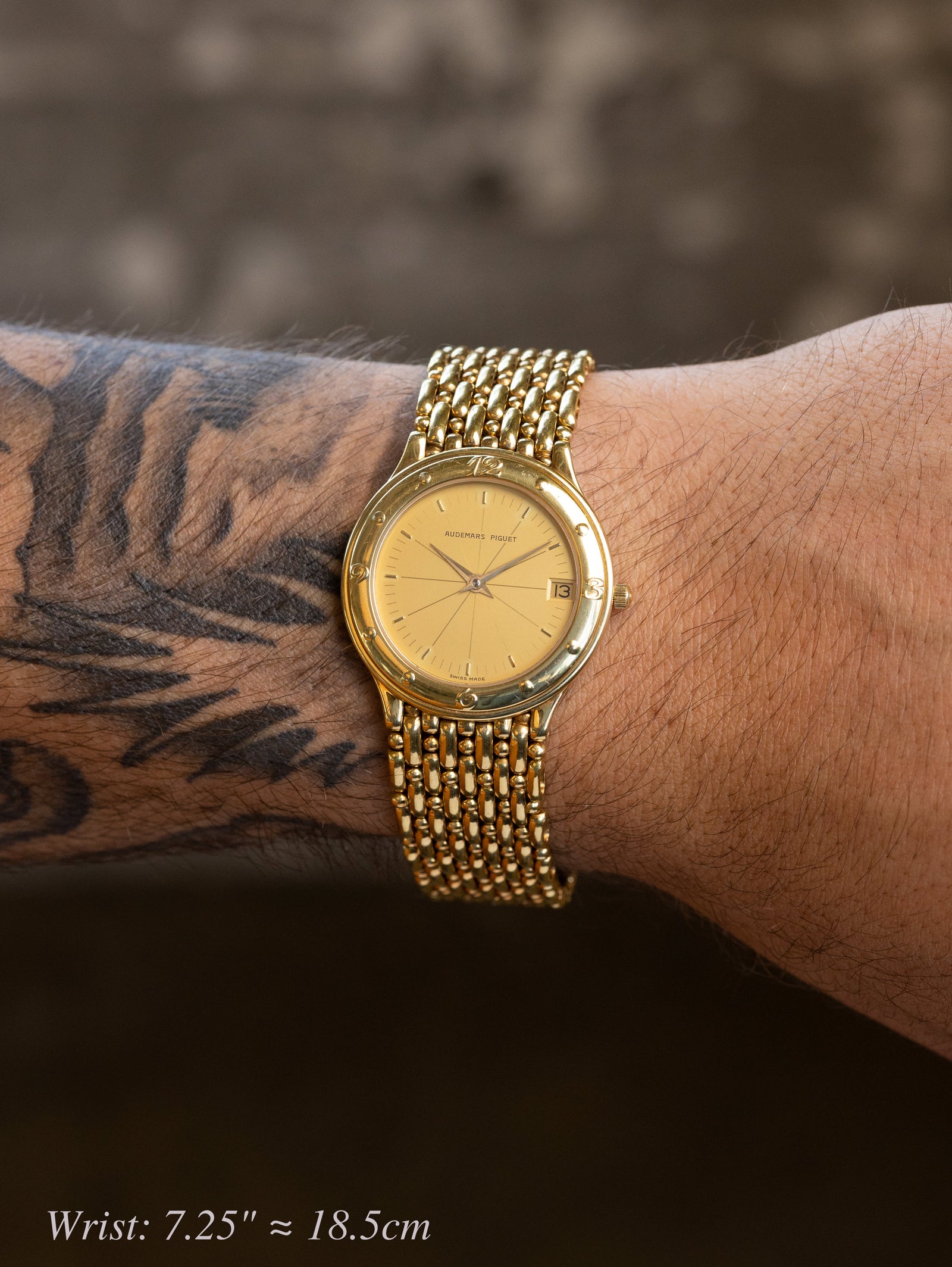 Audemars Piguet Dress Watch - W/ 'Beads-Of-Rice' Bracelet