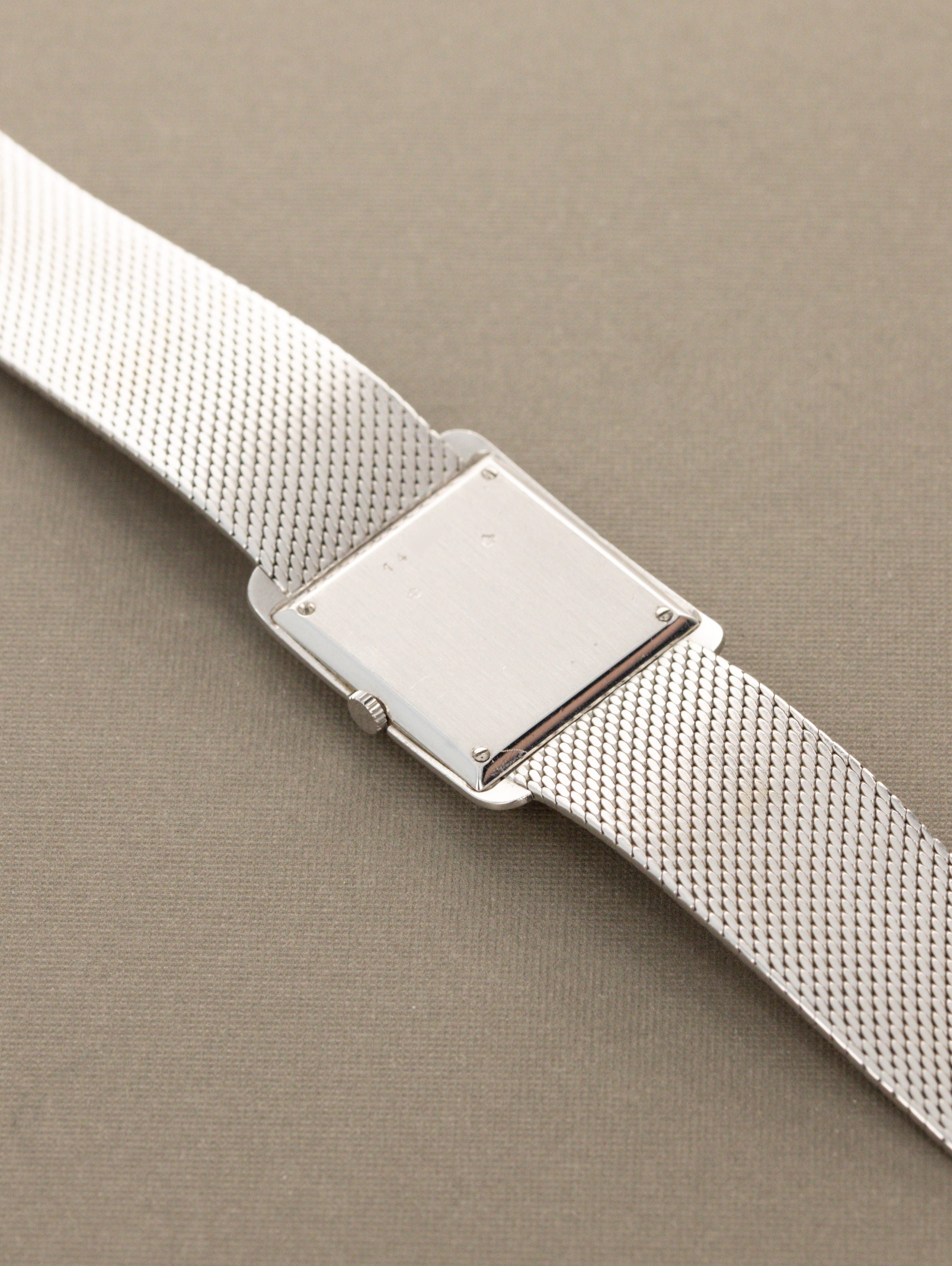 Audemars Piguet Platinum 'Tank' - Circa 1950s