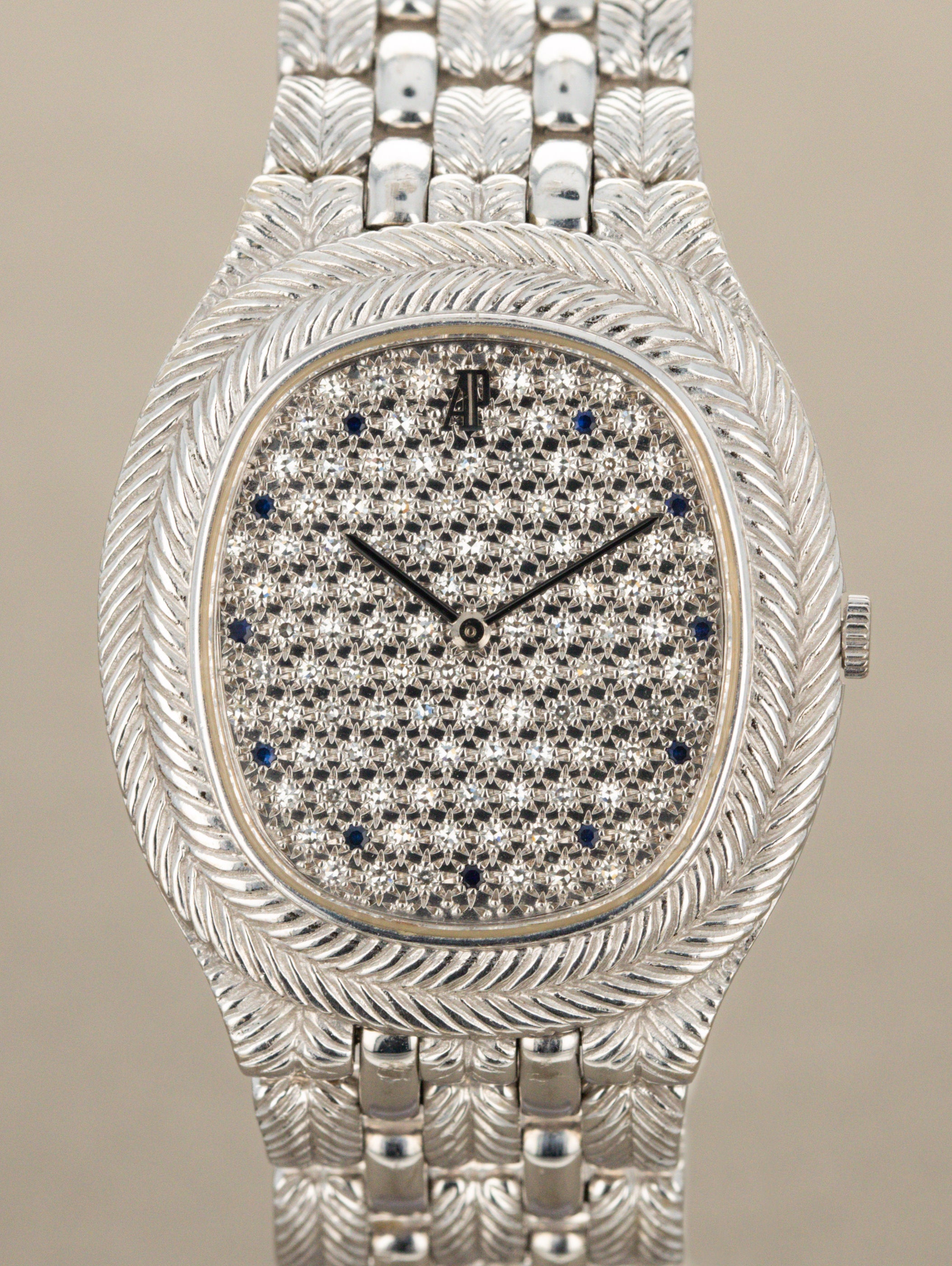 Audemars Piguet White Gold 'Ellipse' Dress Watch Unpolished