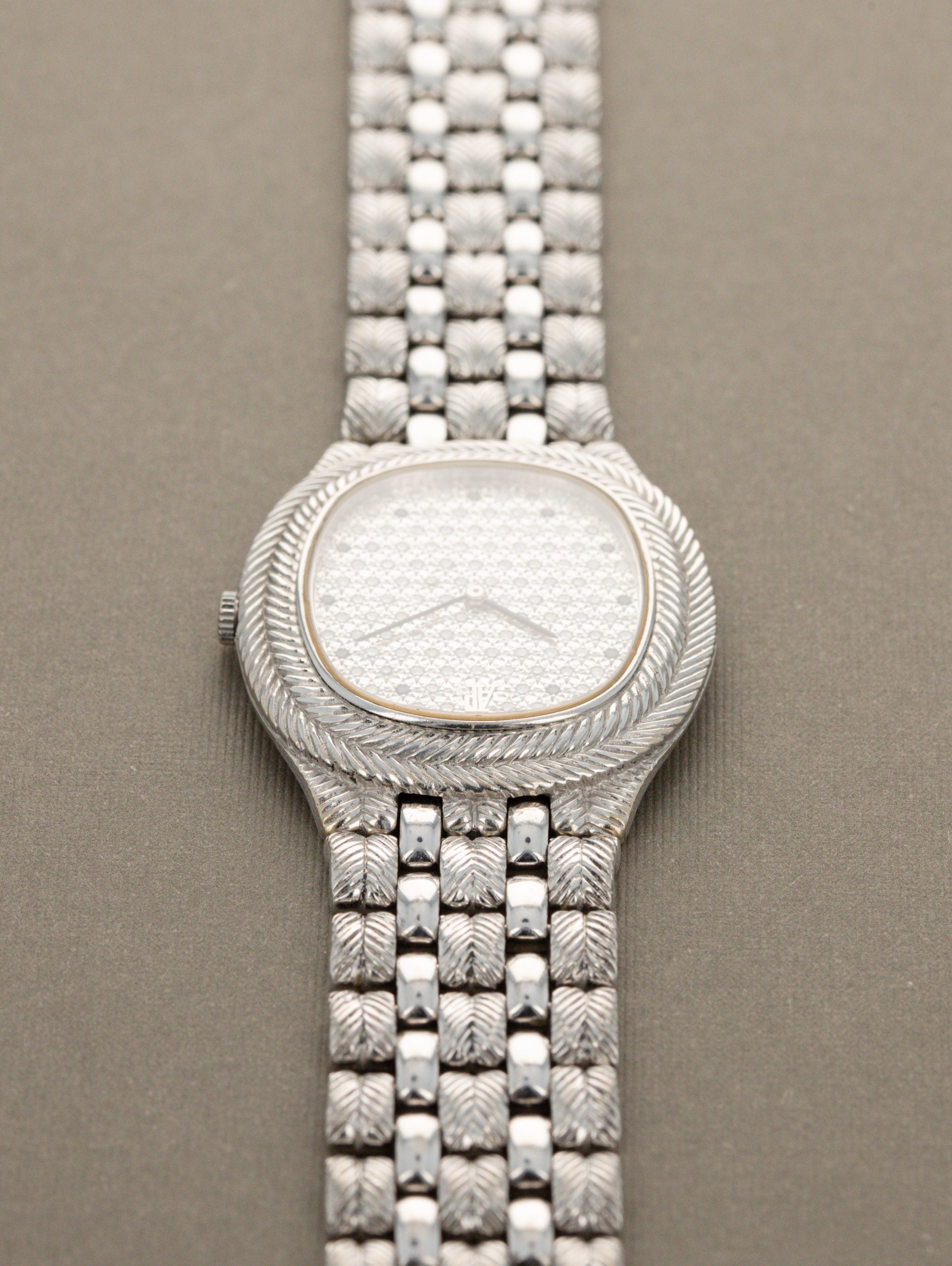 Audemars Piguet White Gold 'Ellipse' Dress Watch Unpolished