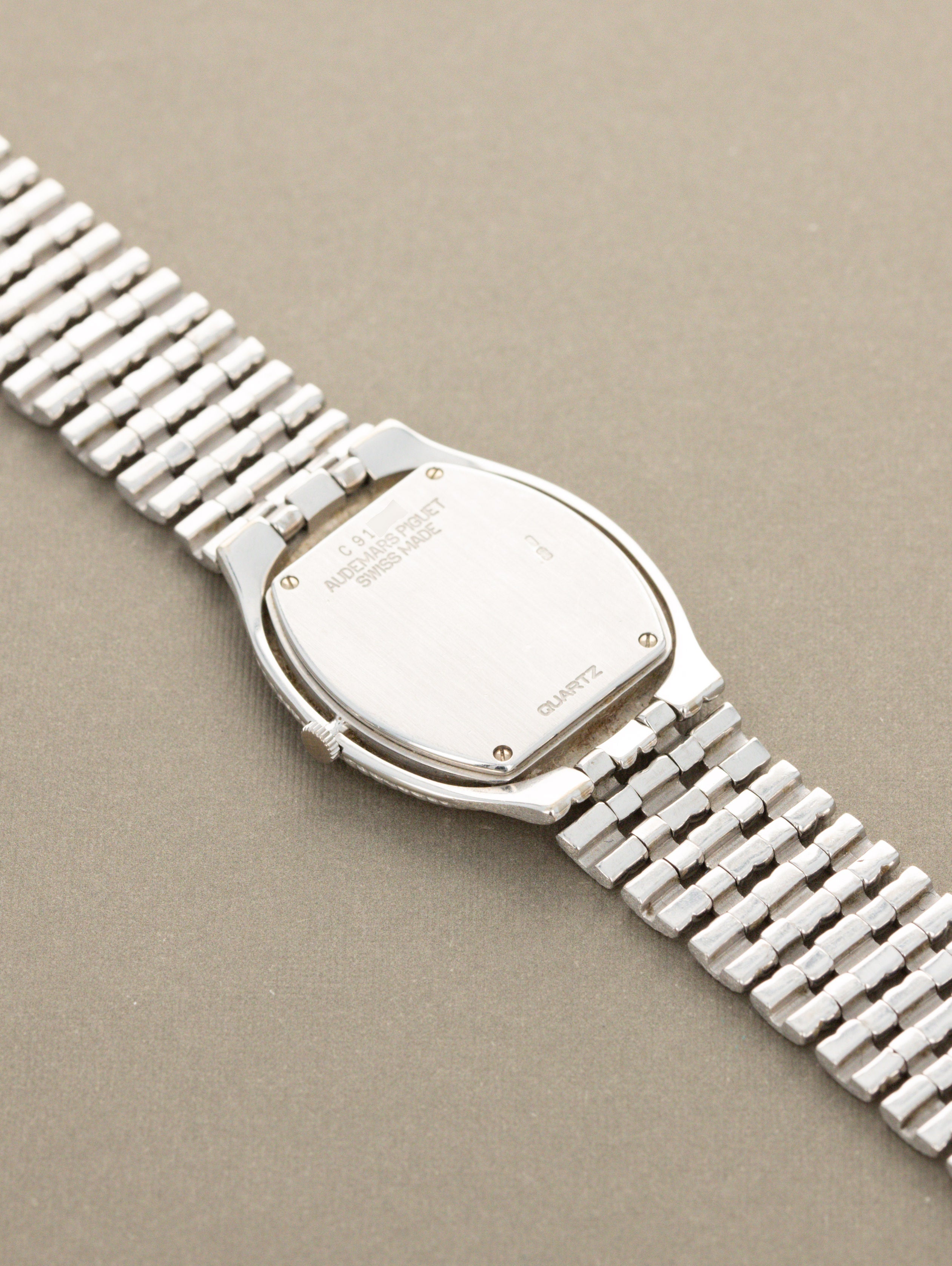 Audemars Piguet White Gold 'Ellipse' Dress Watch Unpolished