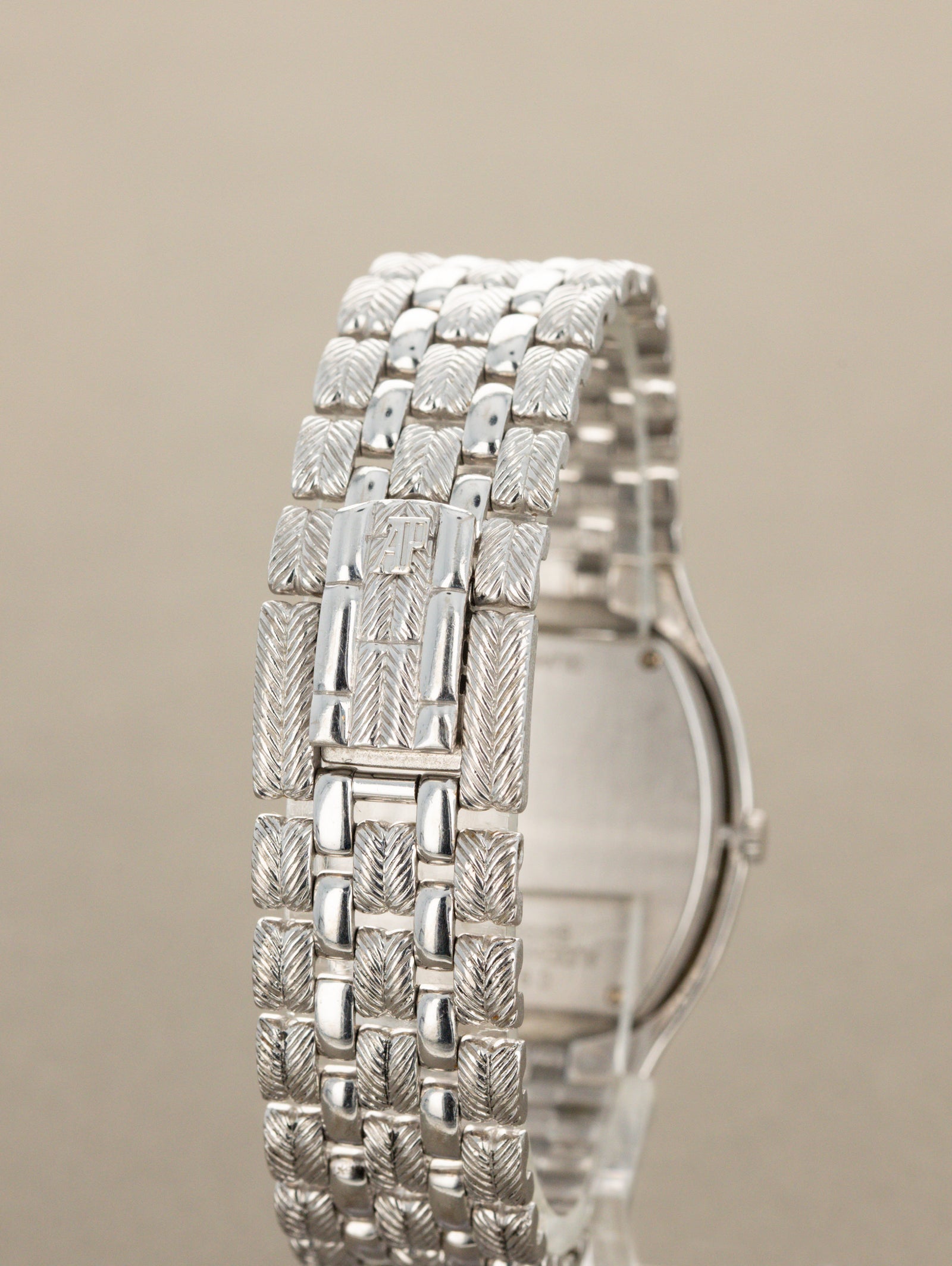 Audemars Piguet White Gold 'Ellipse' Dress Watch - 'Feather' Unpolished