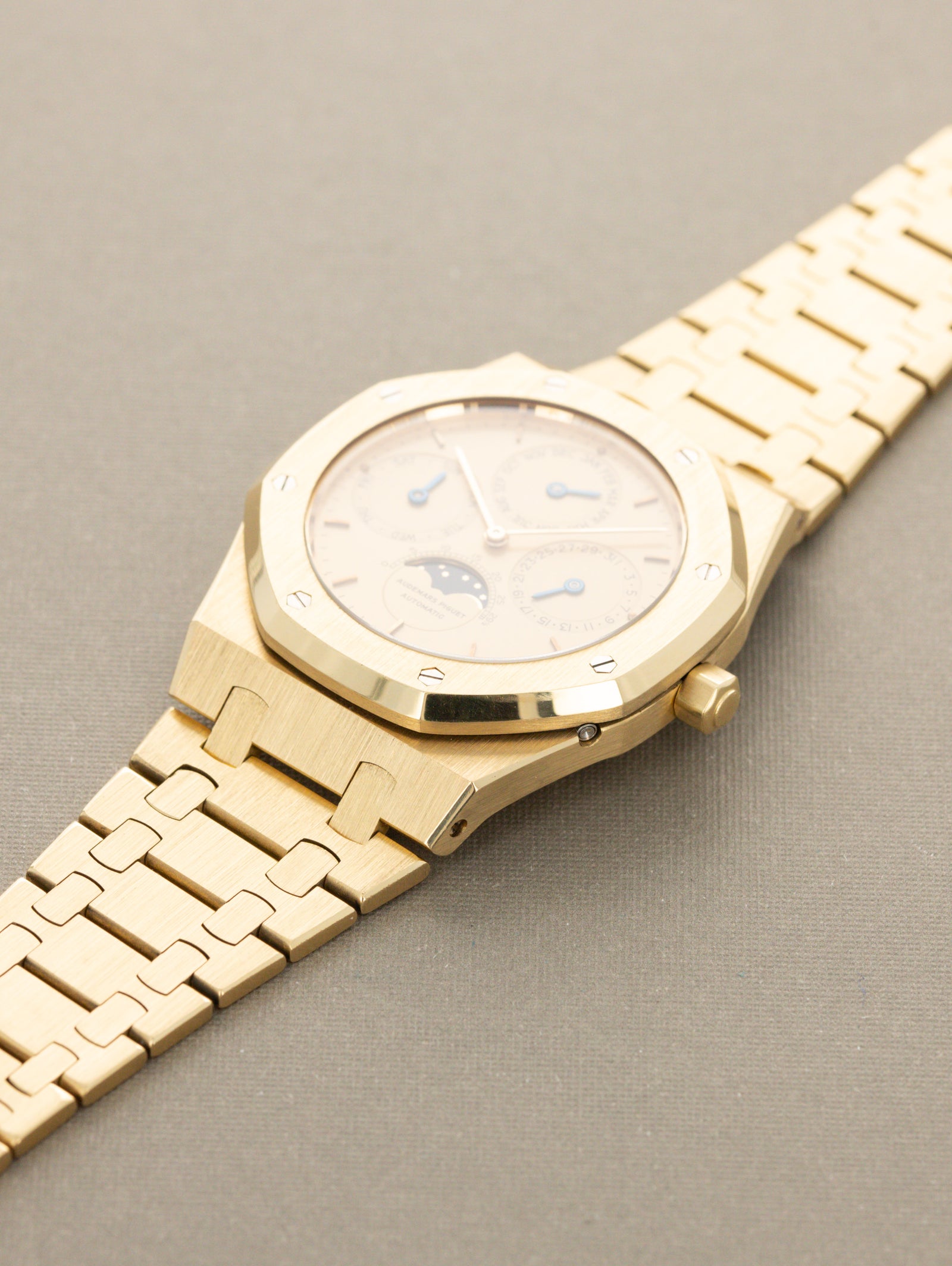 Audemars Piguet Royal Oak Perpetual Calendar Ref. 25654BA - Satin Champagne Dial