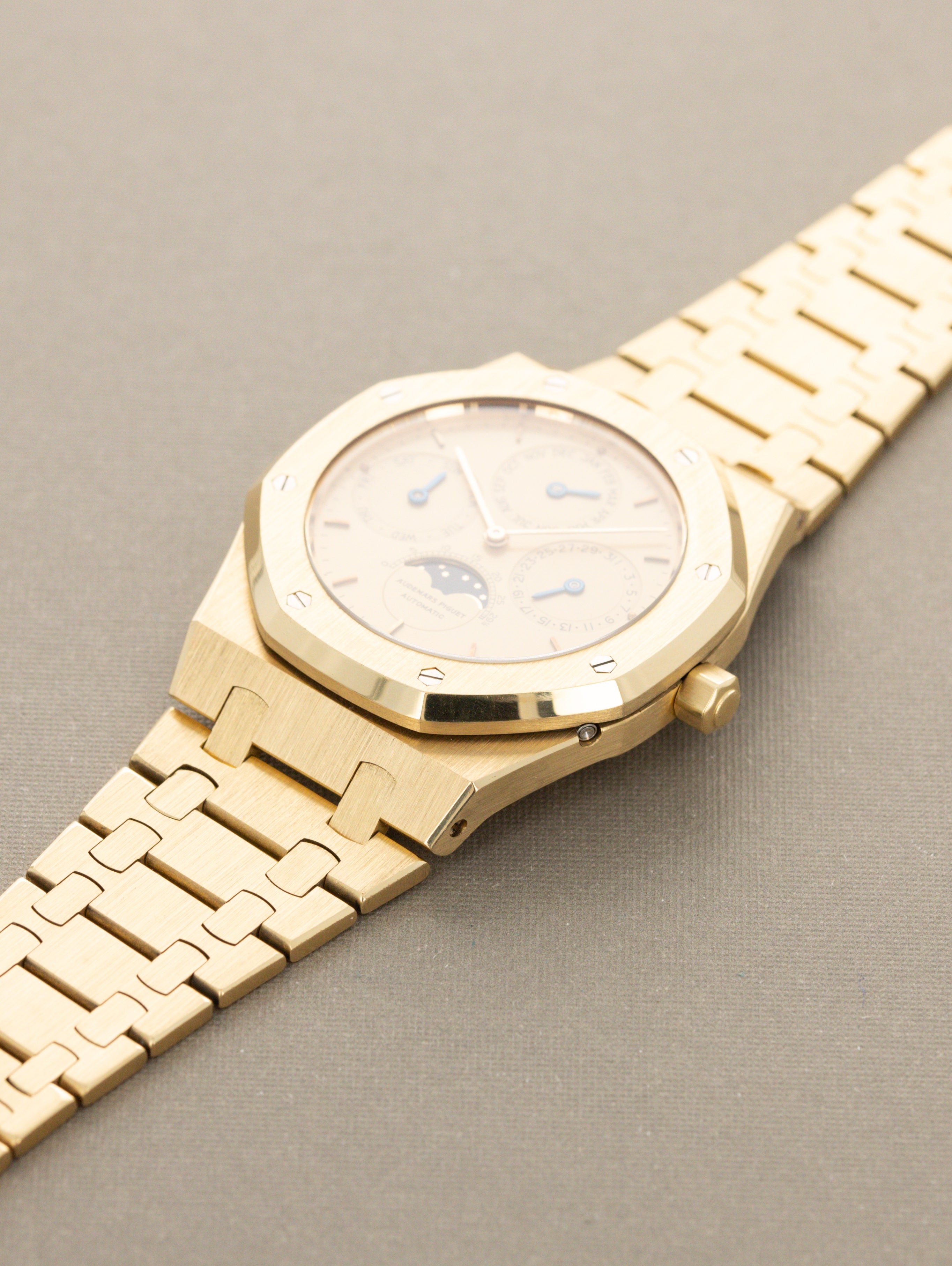 Audemars Piguet Royal Oak Perpetual Calendar Ref. 25654BA - Satin Champagne Dial