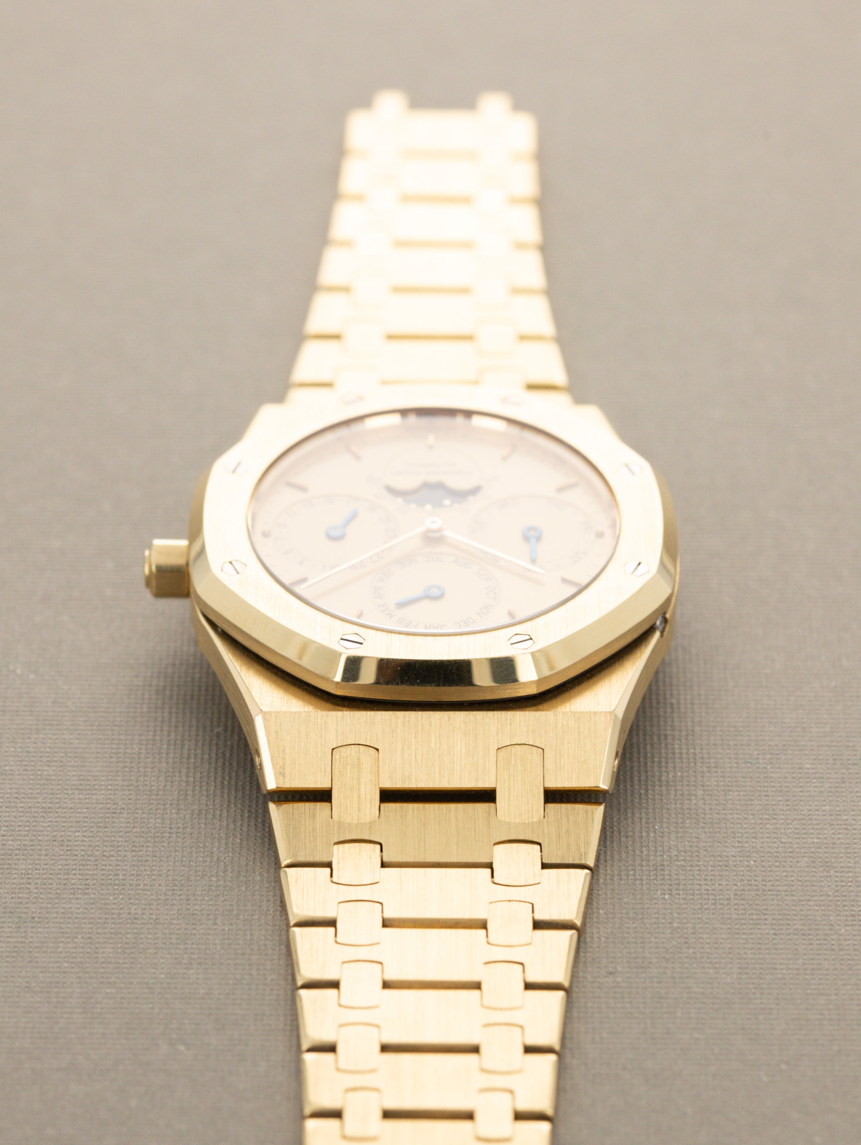 Audemars Piguet Royal Oak Perpetual Calendar Ref. 25654BA - Satin Champagne Dial