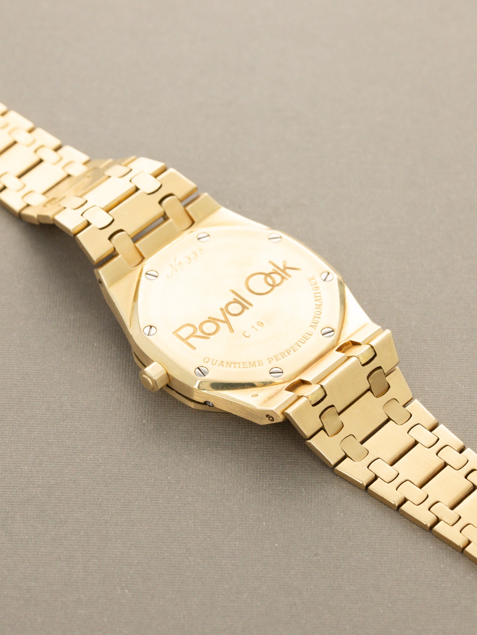 Audemars Piguet Royal Oak Perpetual Calendar Ref. 25654BA - Satin Champagne Dial