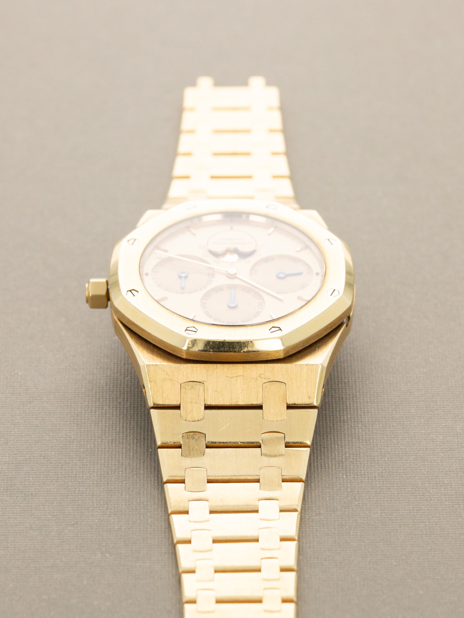 Audemars Piguet Royal Oak Perpetual Calendar Ref. 25654BA - Satin Champagne Dial Full Set
