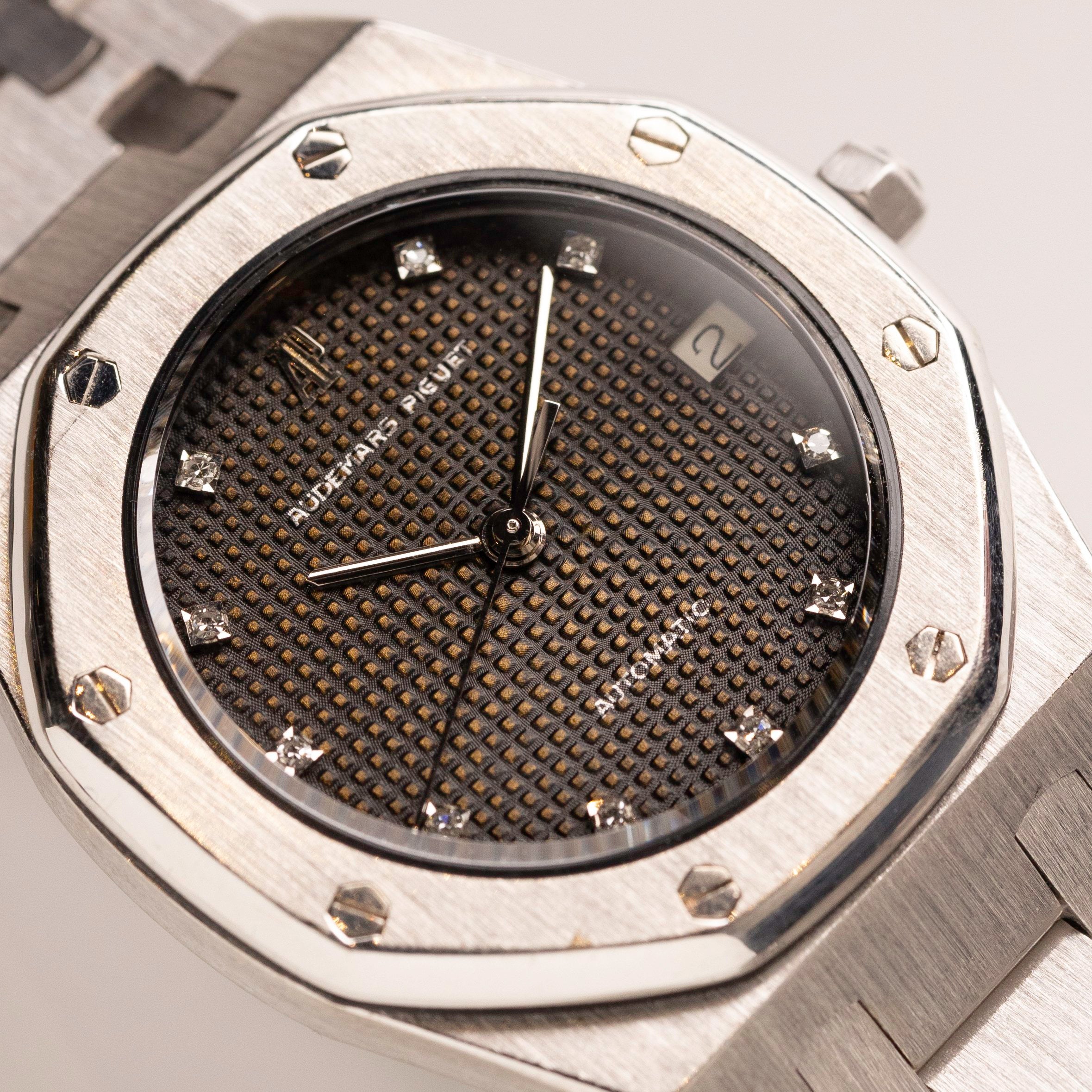 Audemars Piguet Royal Oak Ref 4100 BC White Gold Diamond Dial