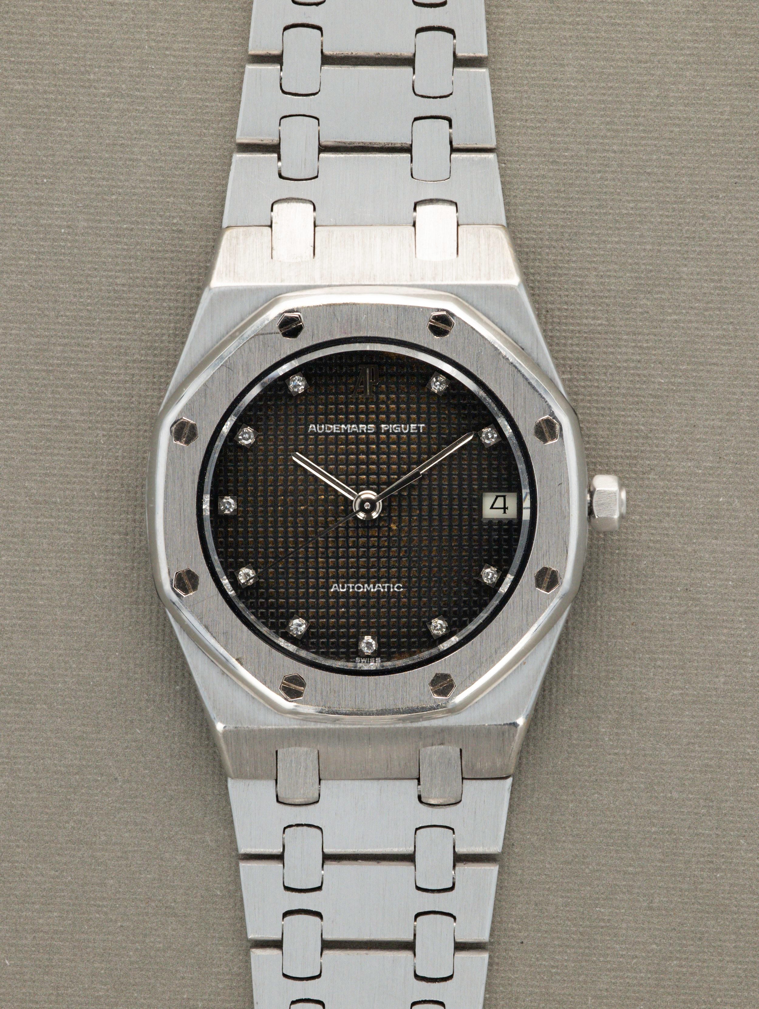 Audemars Piguet Royal Oak Ref 4100 BC White Gold Diamond Dial