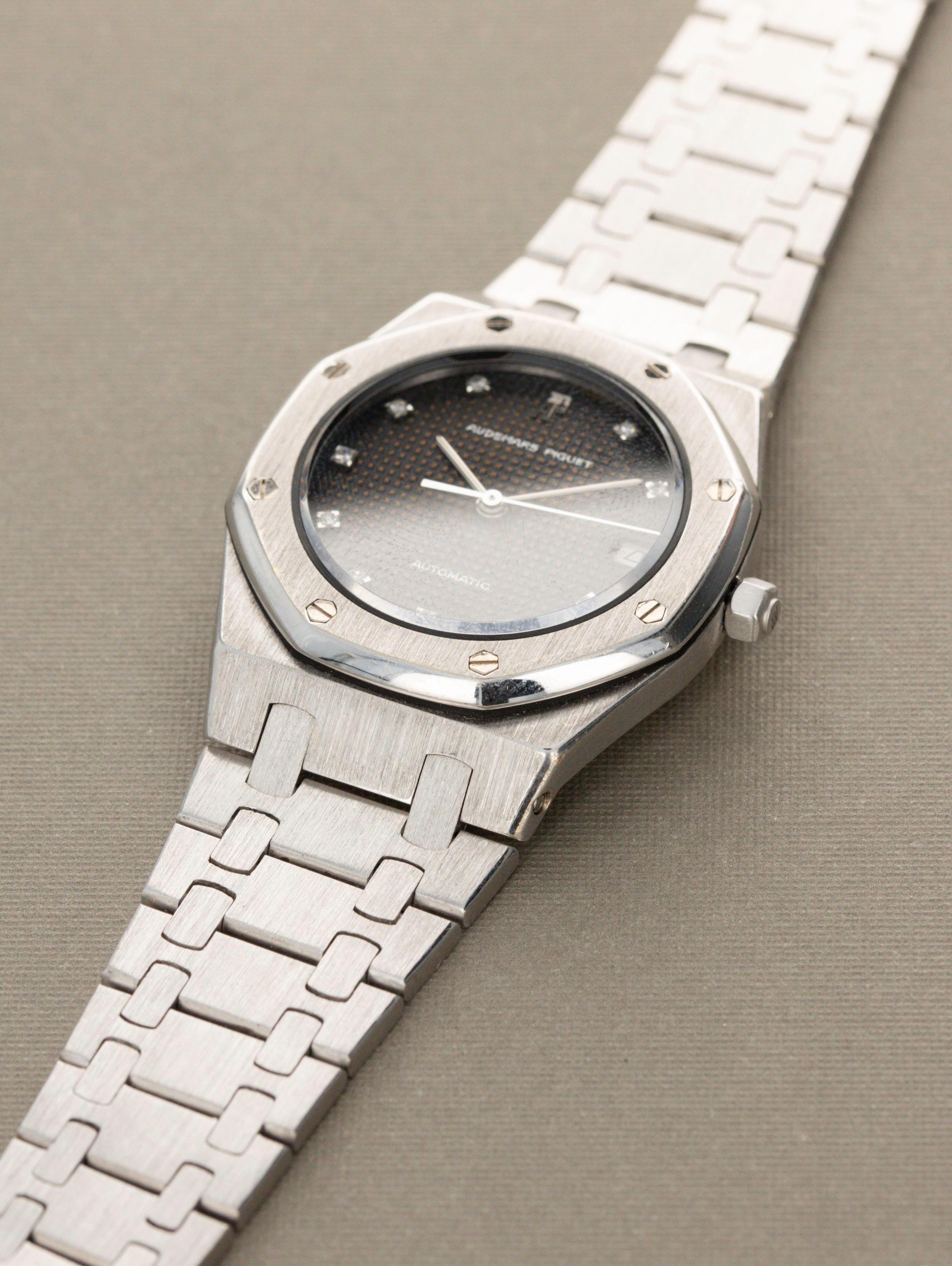 Audemars piguet white outlet dial