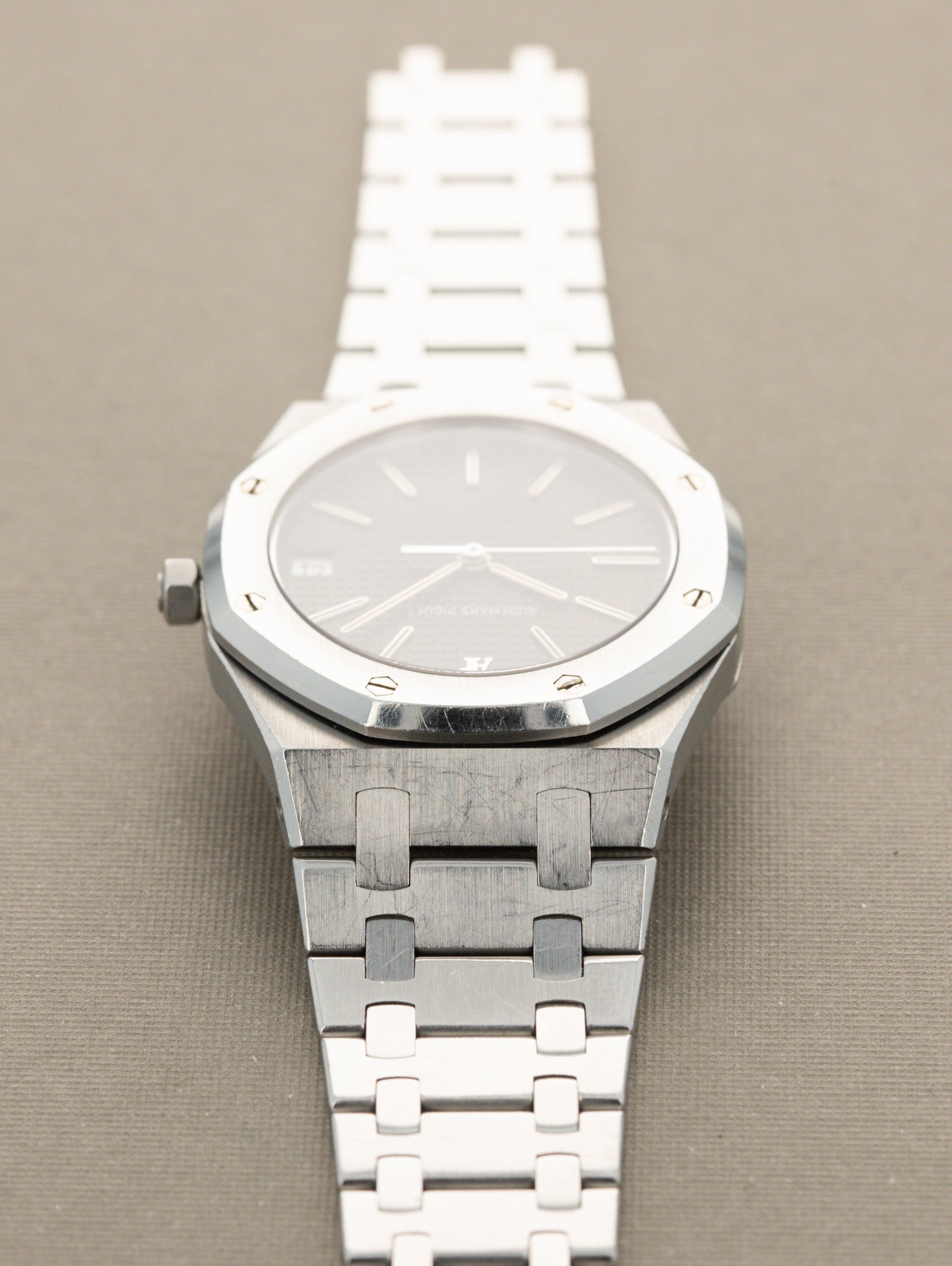 Audemars Piguet Royal Oak Ref. 56023ST - 'Jumbo Quartz' w/ 'Tropical' Dial Unpolished