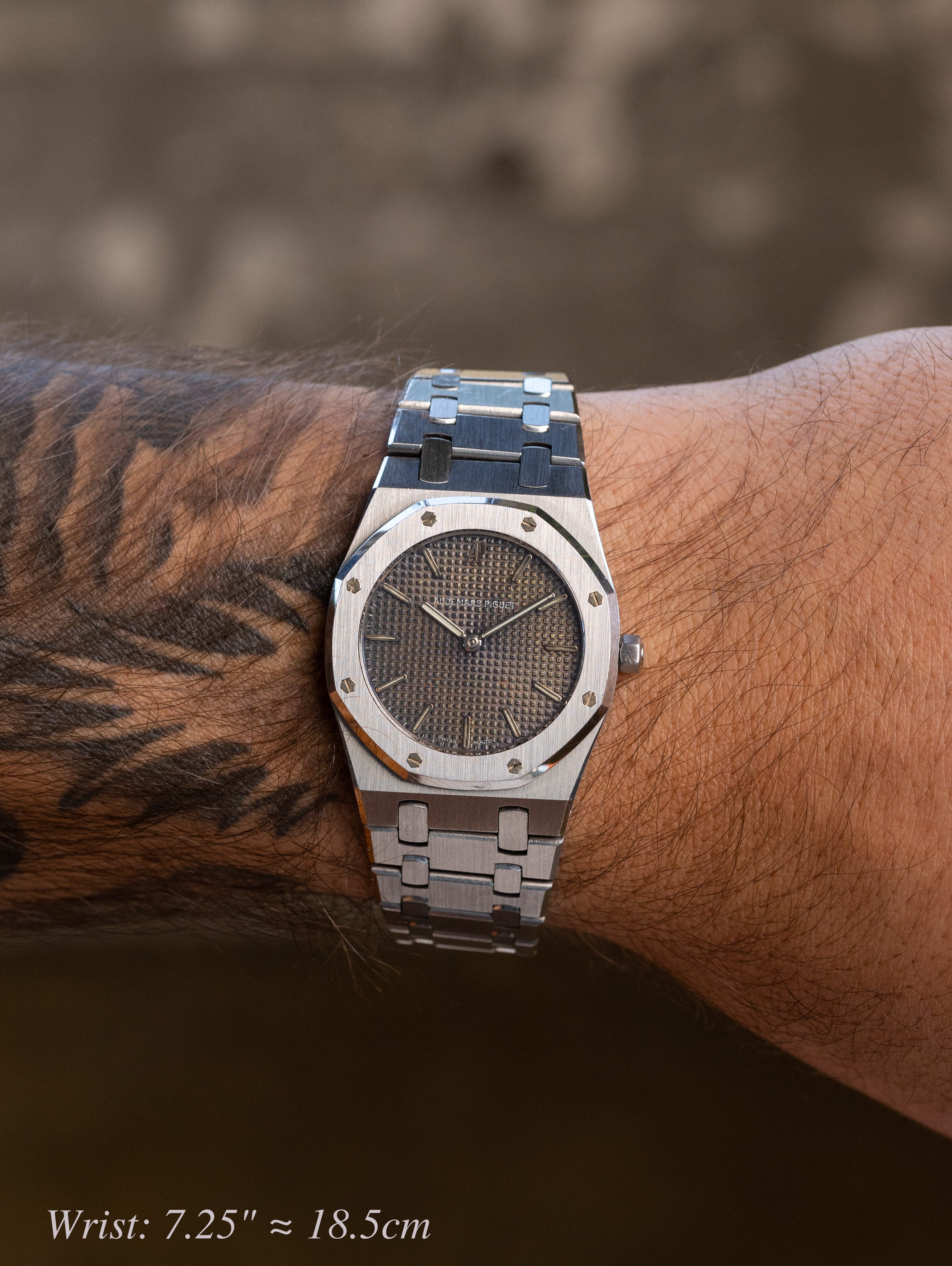 Audemars Piguet Royal Oak Ref. 56143ST - Quartz 33mm 'Tropical' Dial