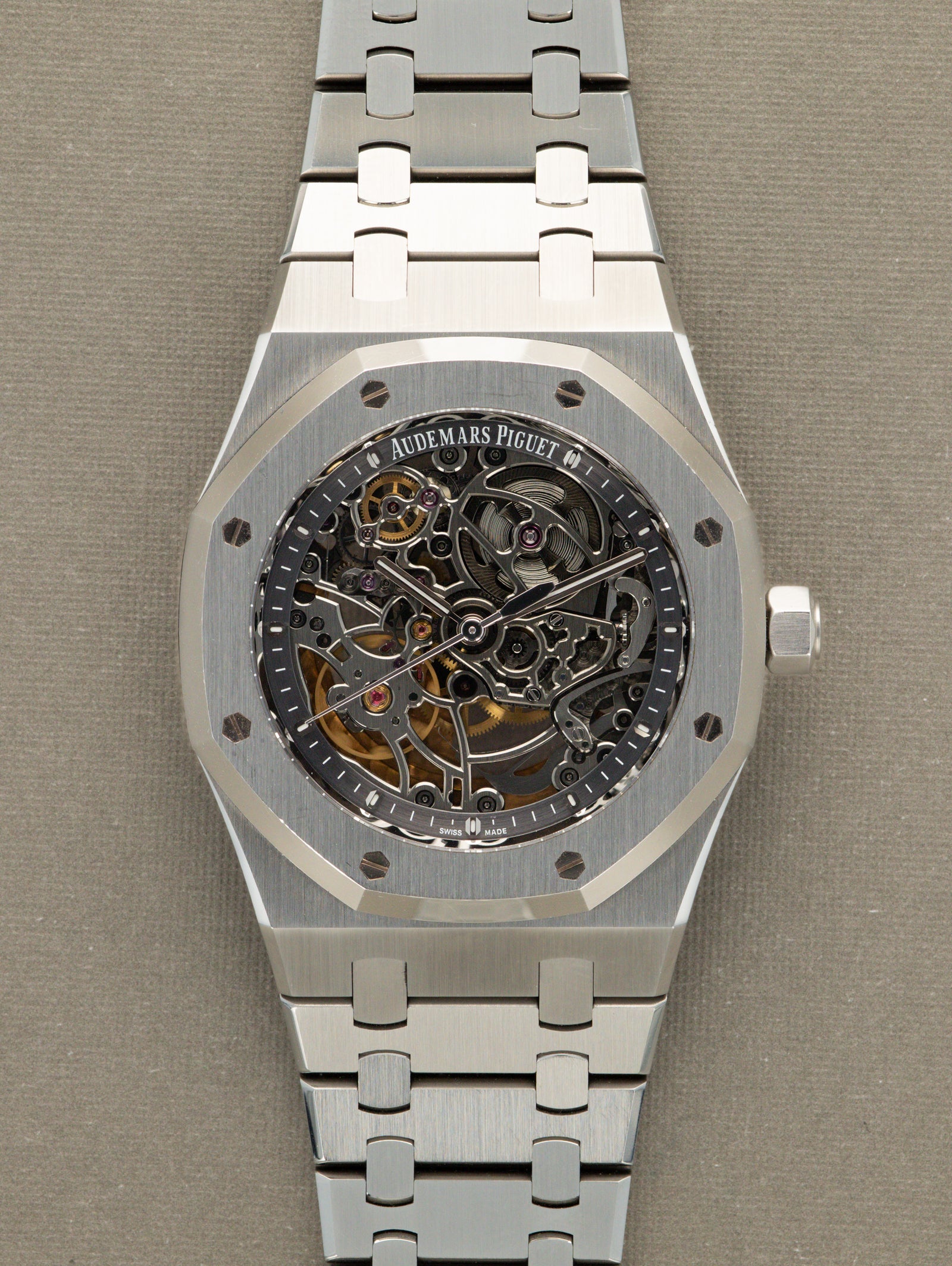 Audemars Piguet Royal Oak Ref. 15305ST - 'Skeleton' Dial W/ Box & Papers