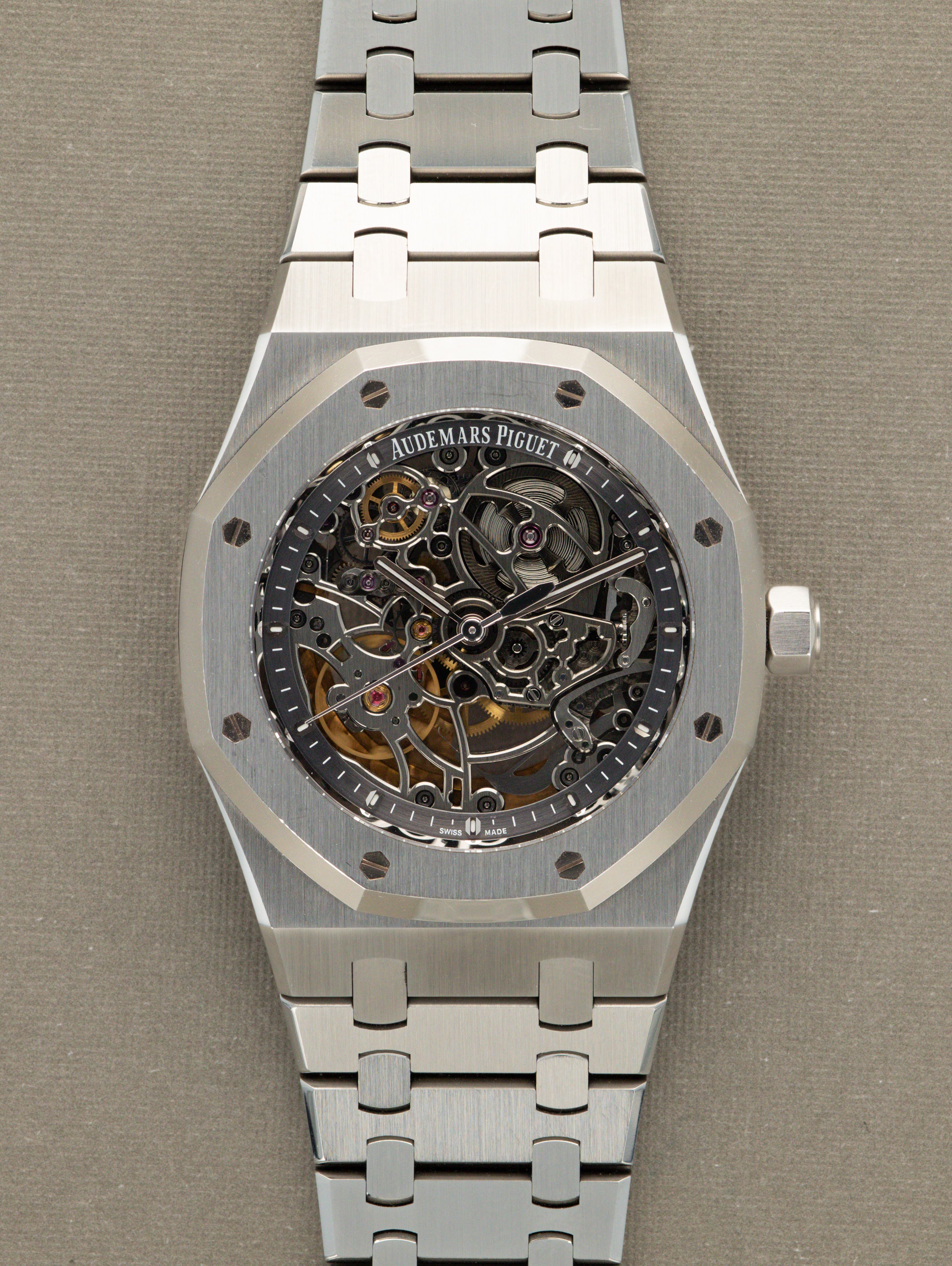 Audemars Piguet Royal Oak Ref. 15305ST - 'Skeleton' Dial W/ Box & Papers
